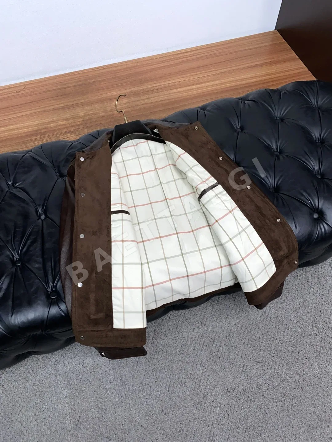 로로피아나 후드 슬림핏 남성 자켓 상세 이미지 8