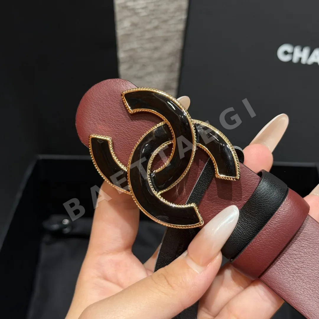 샤넬 리버시블 카프스킨 버클 벨트 상세 이미지 8