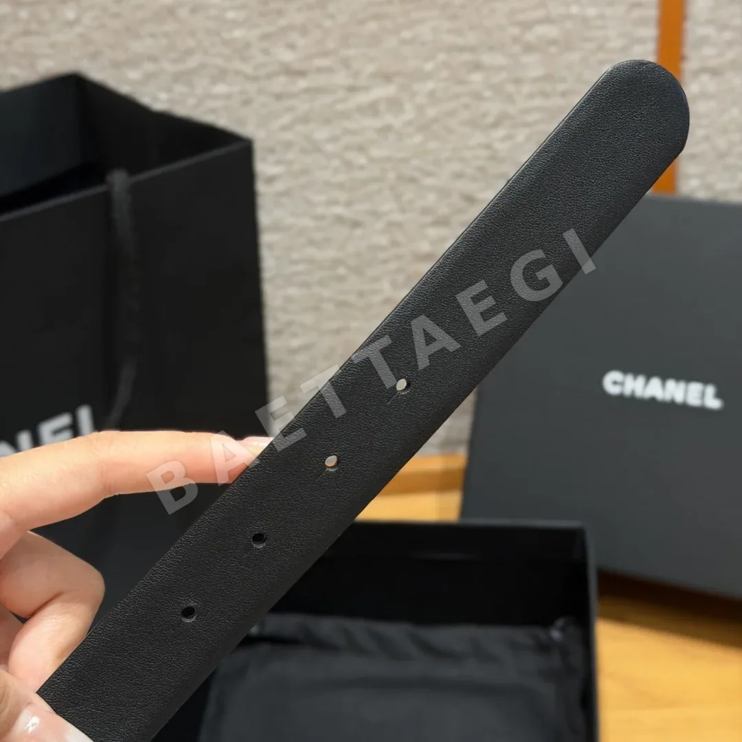 샤넬 산튀르 리버시블 카프스킨 벨트 상세 이미지 7