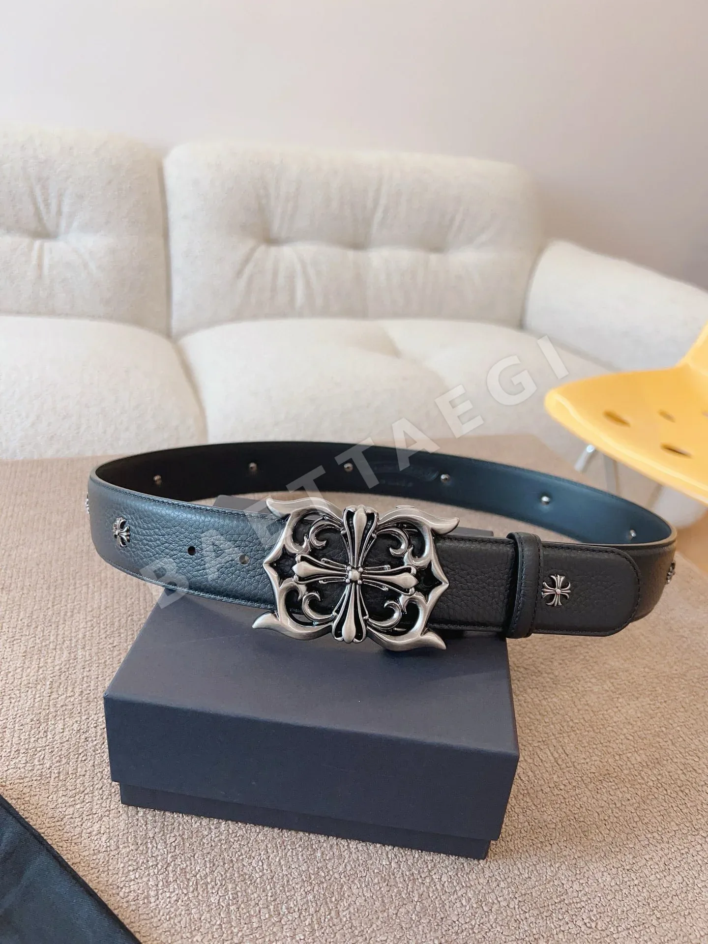 크롬하츠 벨트 59318 Chrome Hearts Belt 상세 이미지 3