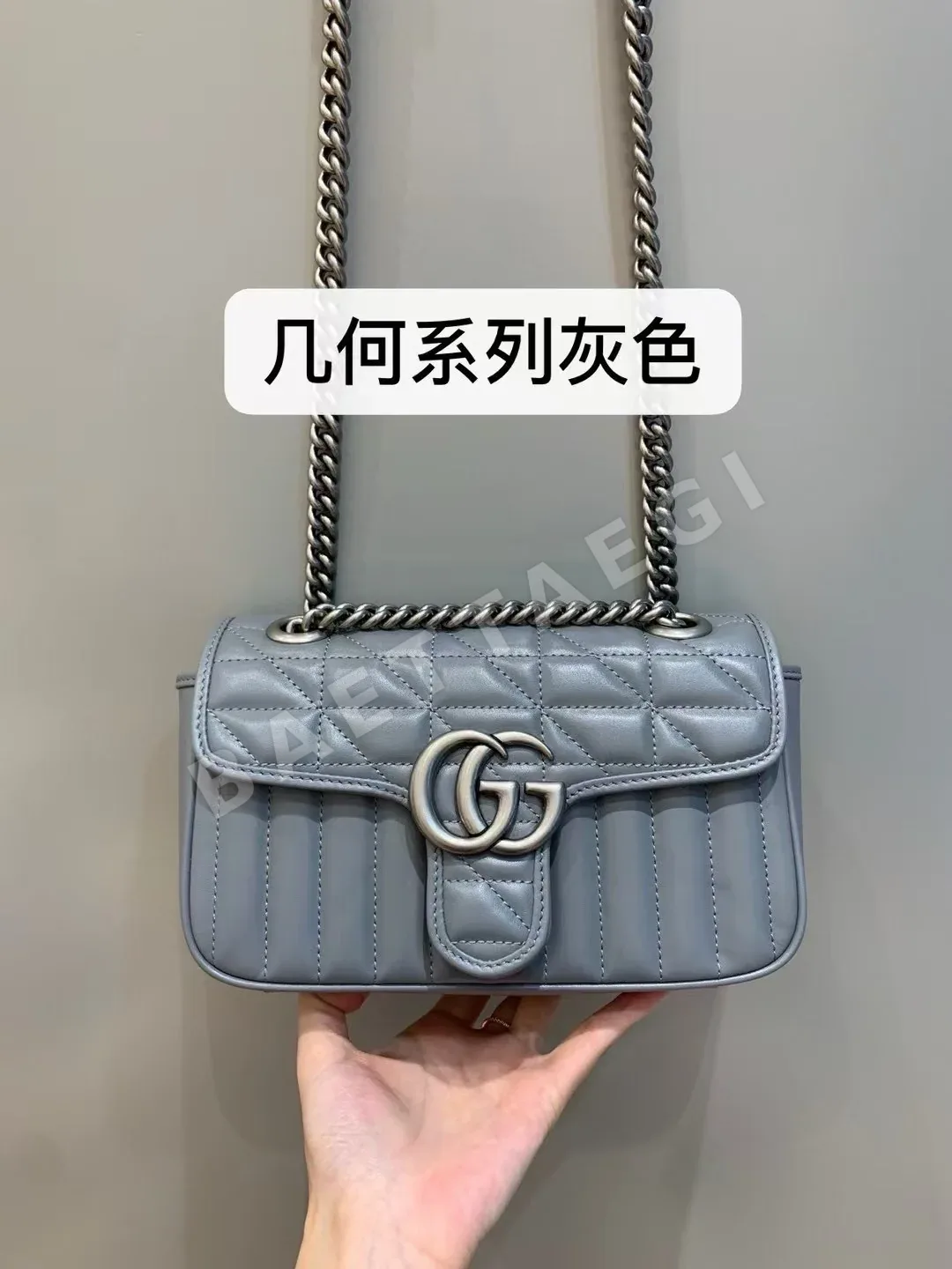 구찌 마몬 자수 가죽 미니백 상세 이미지 6