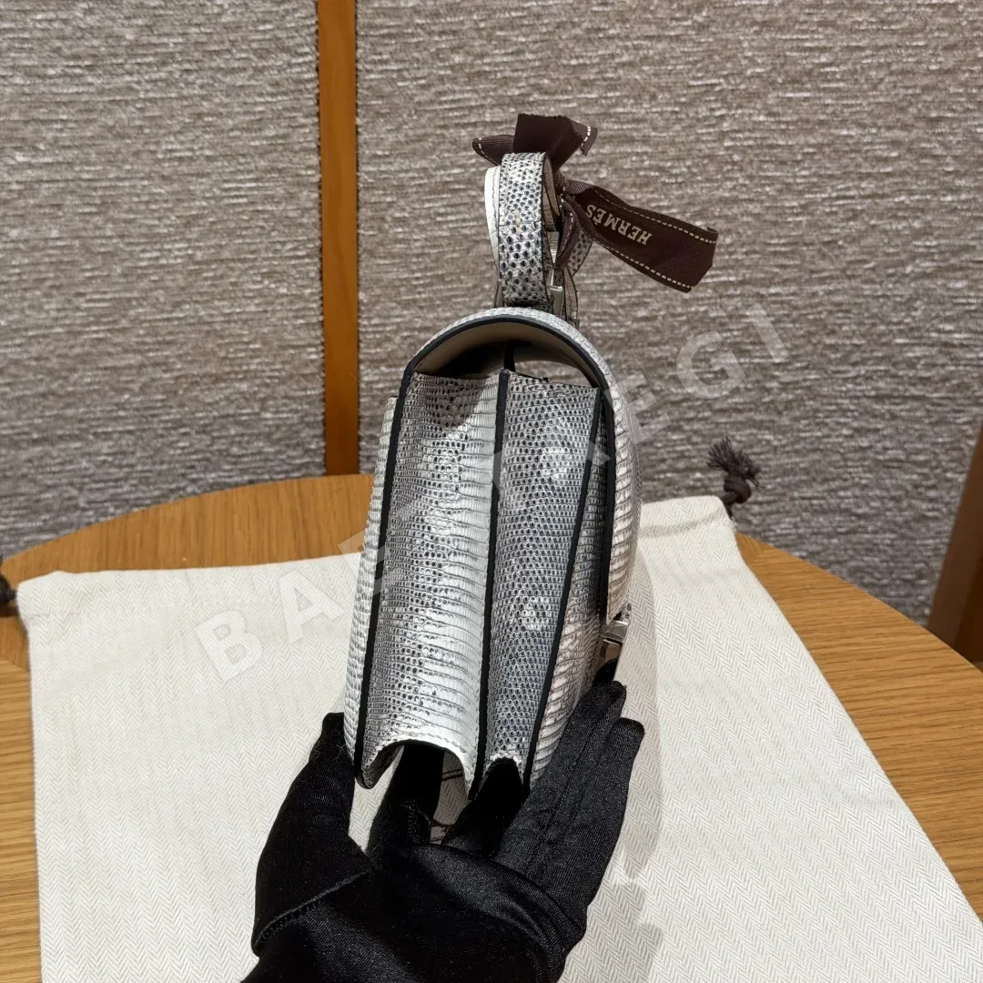 에르메스 콘스탄스 도마뱀 가죽 가방 상세 이미지 4