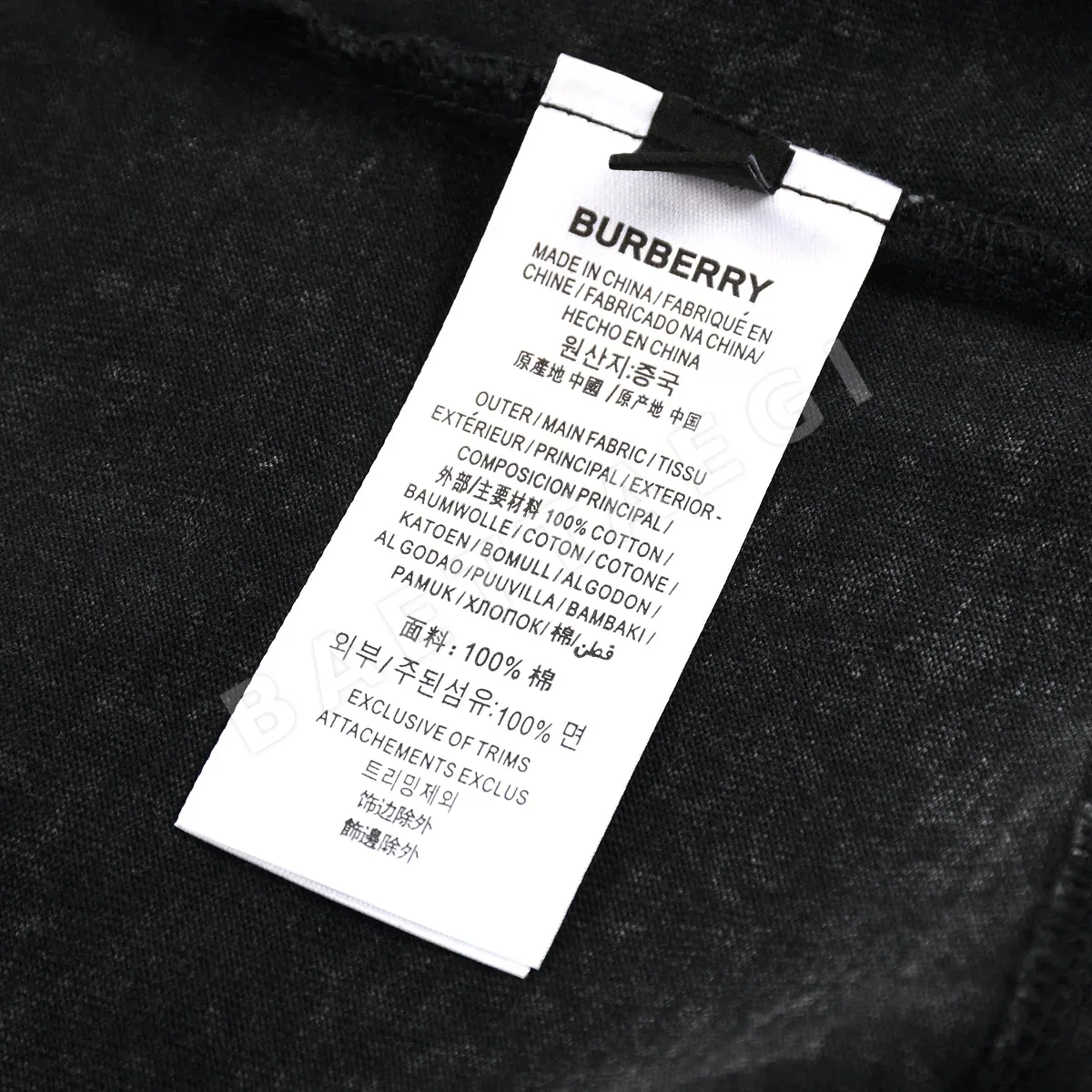 버버리 뉴호스 로고 남성 반팔 티셔츠 상세 이미지 6