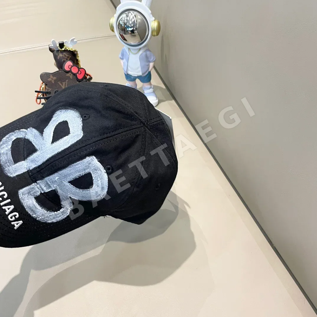 발렌시아가 워시드 라임 그레이 야구모자 상세 이미지 6