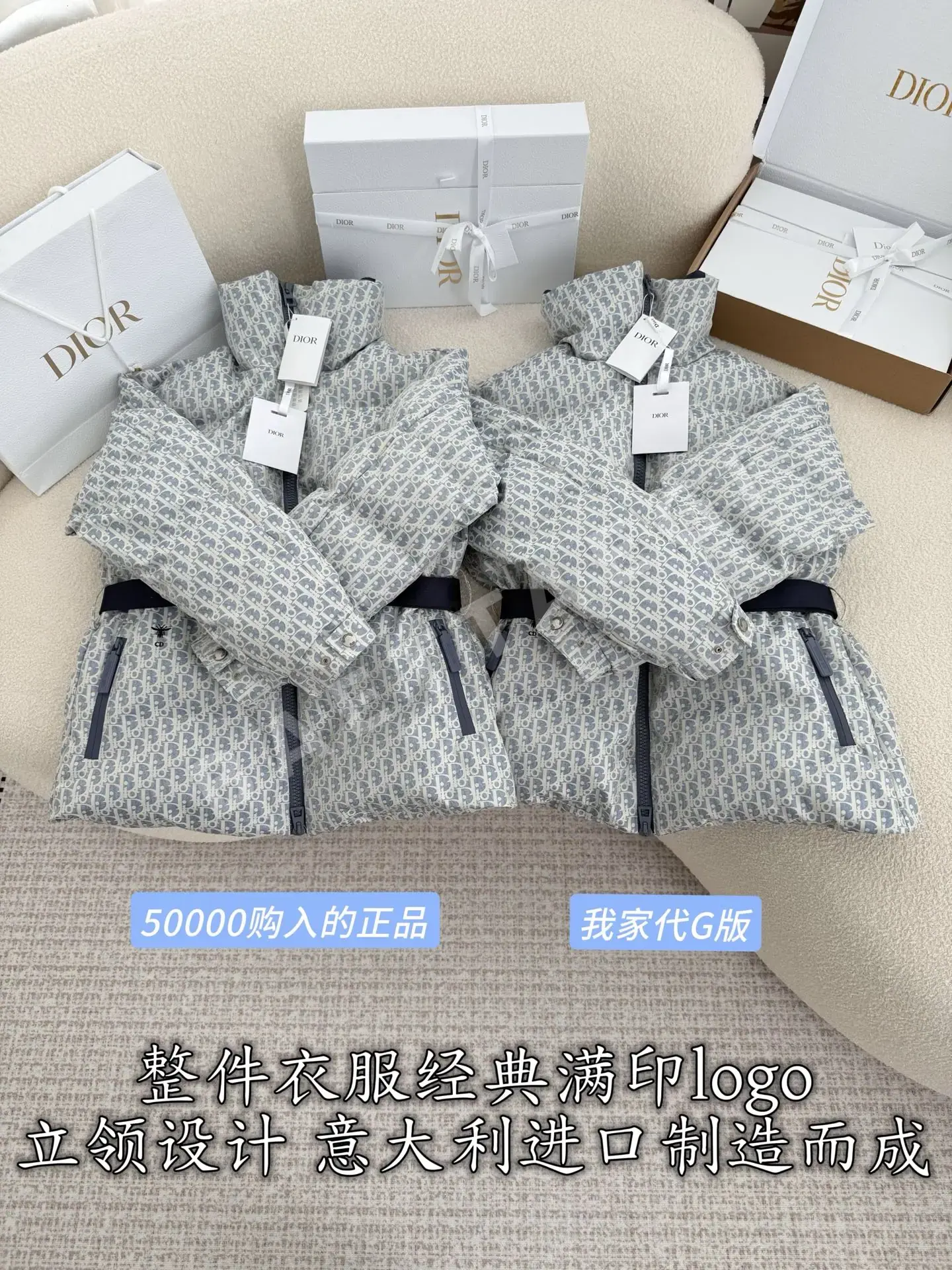 디올 여성 패딩 상세 이미지 3