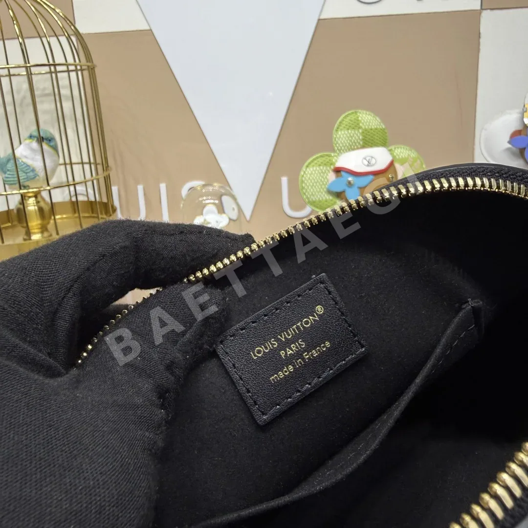 루이비통 알마 BB 모노그램 잉크 카프스킨 핸드백 상세 이미지 8