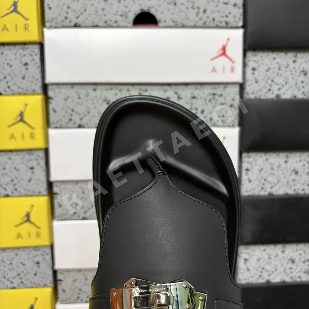 에르메스 [YX] 블랙 205763 Hermes Chypre Sandal 상세 이미지 5