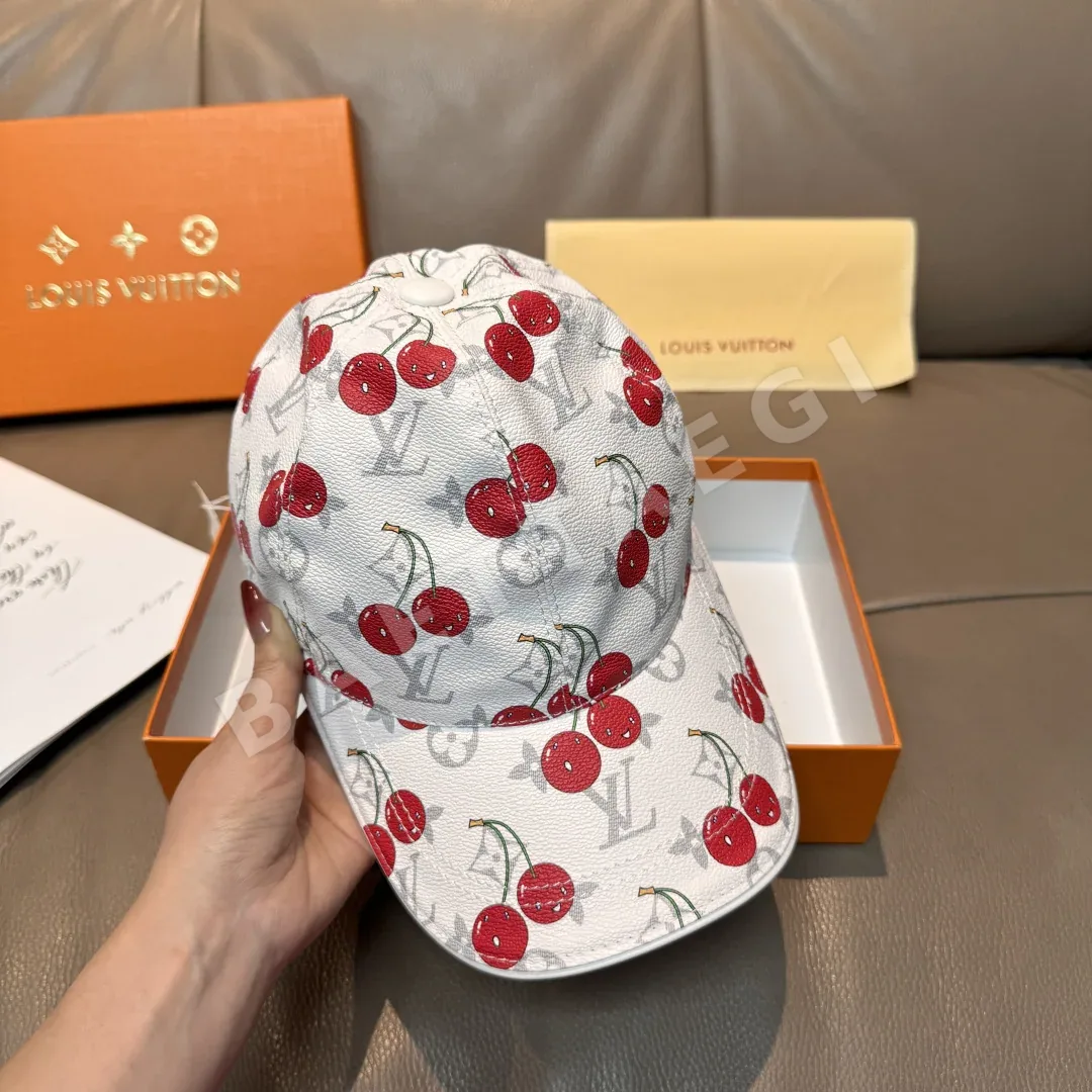 루이비통 LV 체리 디자인 야구모자 상세 이미지 4