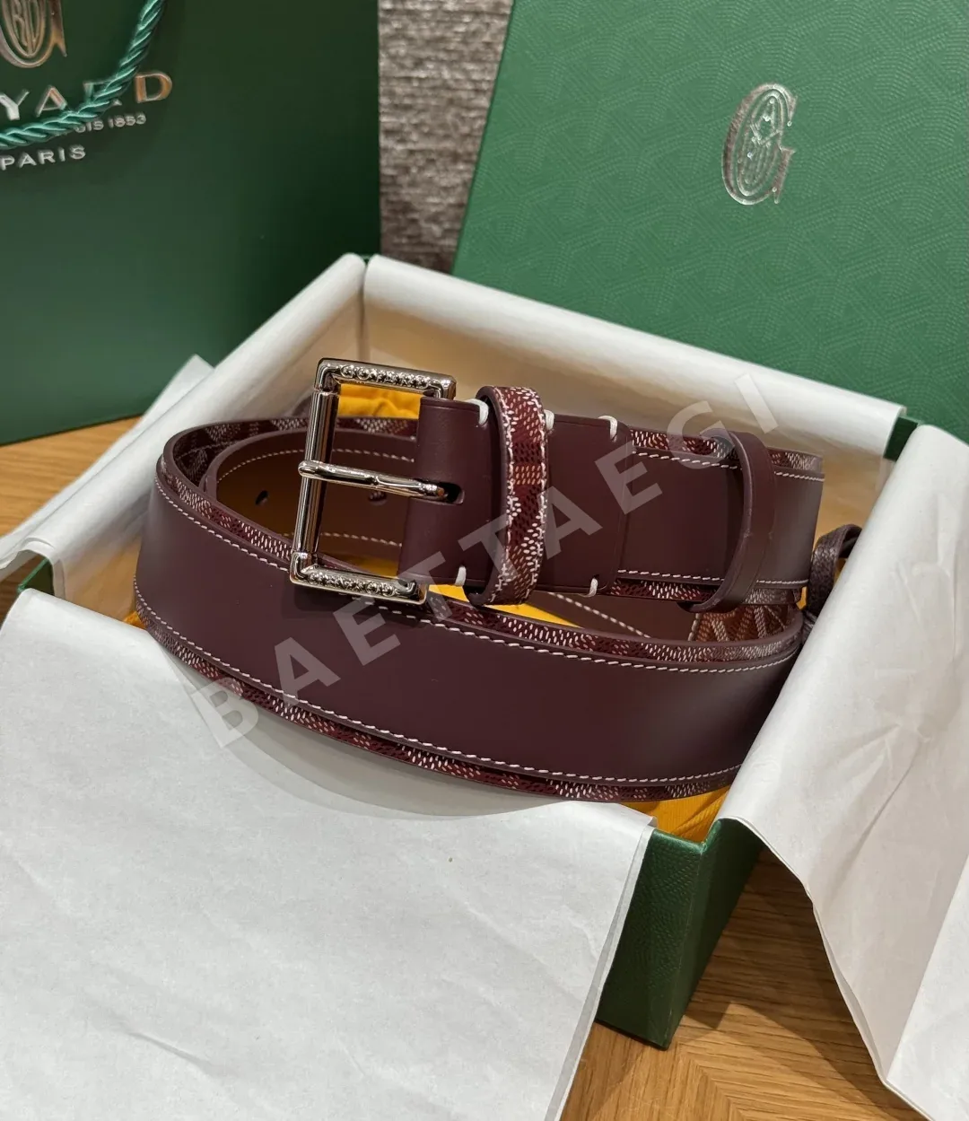 고야드 플로리다 롤러 버클 벨트 179328