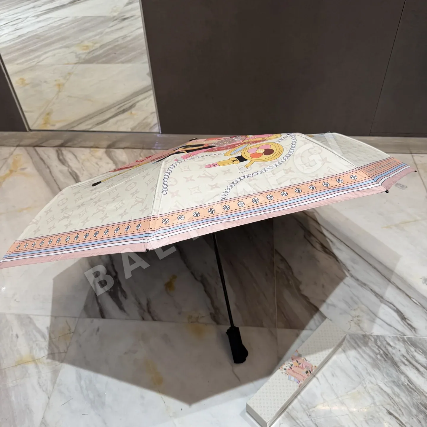 루이비통 3단 자동 접이식 우산 상세 이미지 8