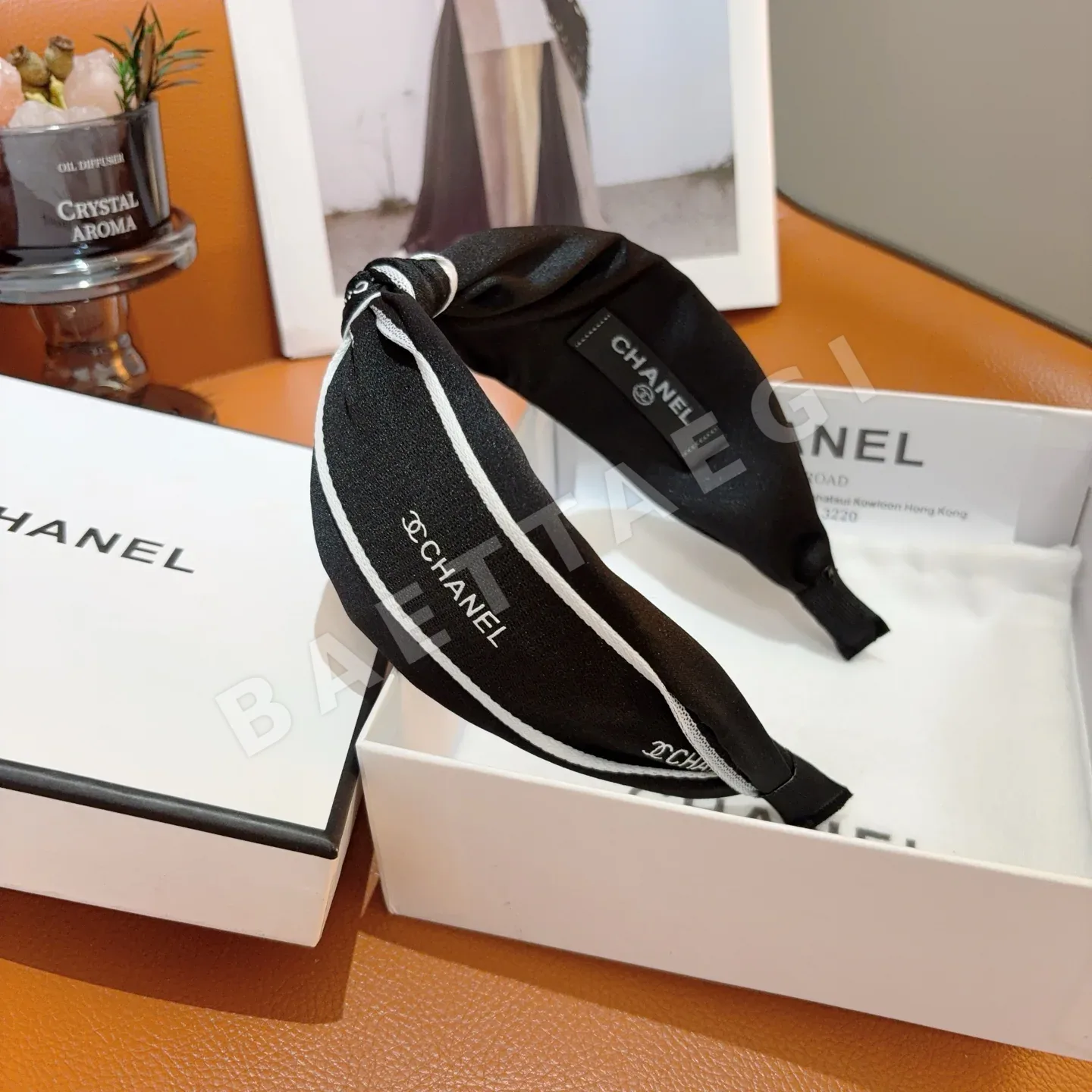 샤넬 더블 C 로고 헤드밴드 상세 이미지 7