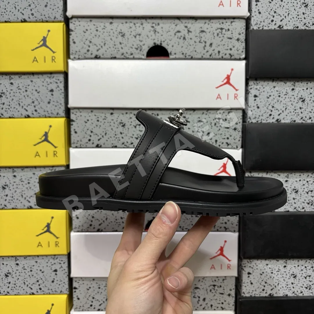 에르메스 [YX] 블랙 205763 Hermes Chypre Sandal 상세 이미지 4