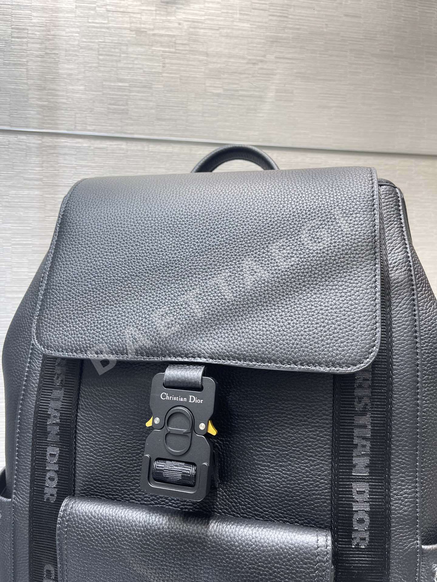디올 새들 가죽 백팩 상세 이미지 3