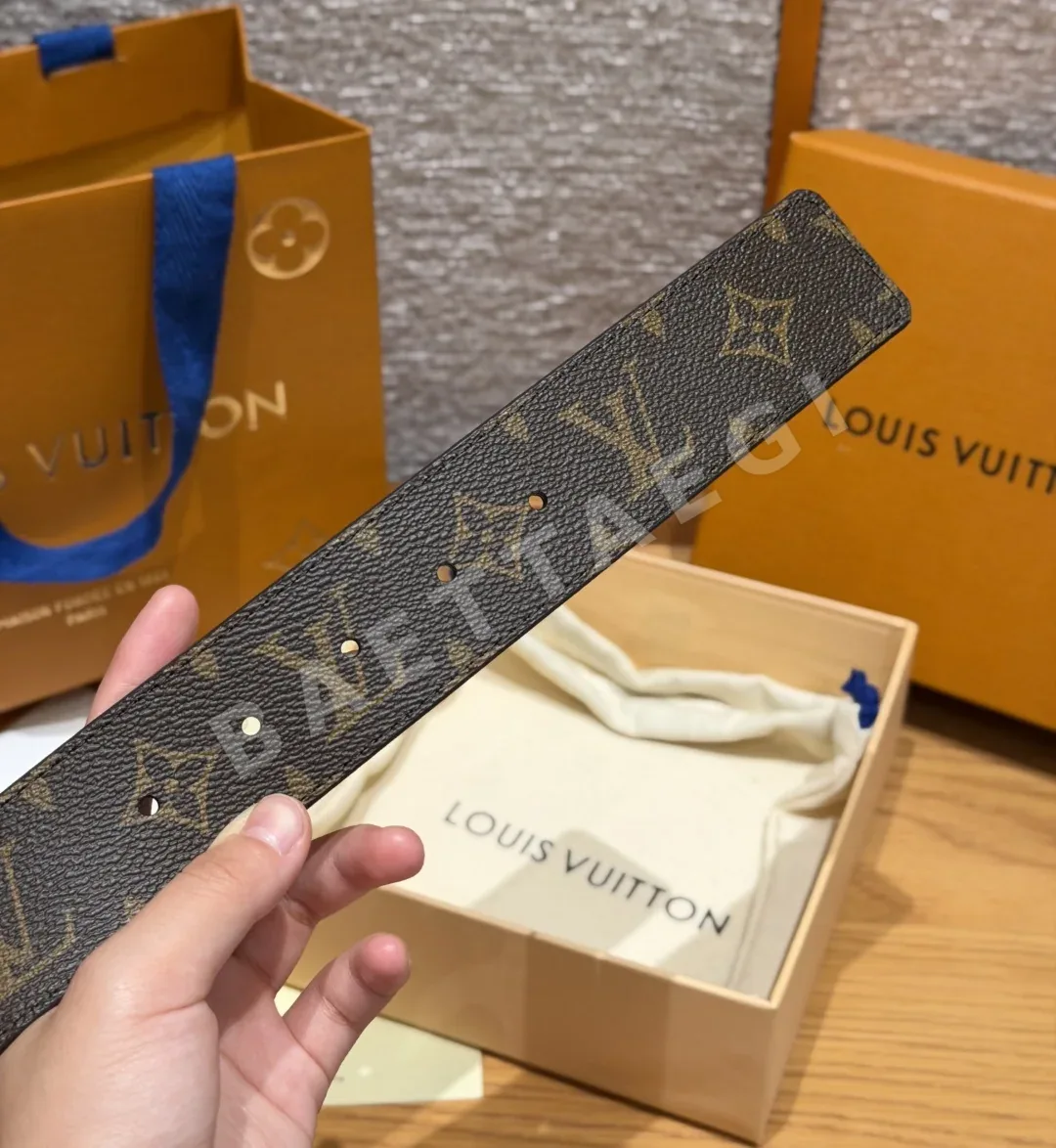 루이비통 모노그램 LV 메탈 버클 벨트 상세 이미지 2