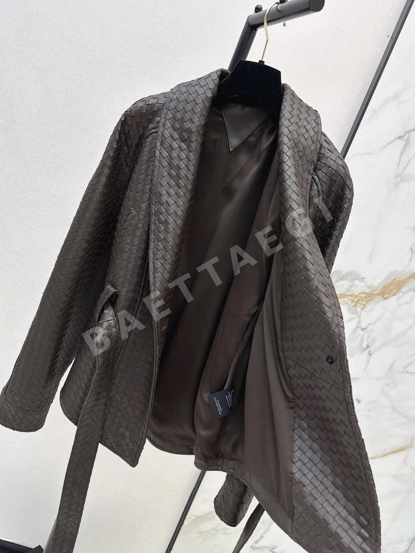 보테가베네타 꼬임 짜임 가죽 여성 자켓 상세 이미지 7