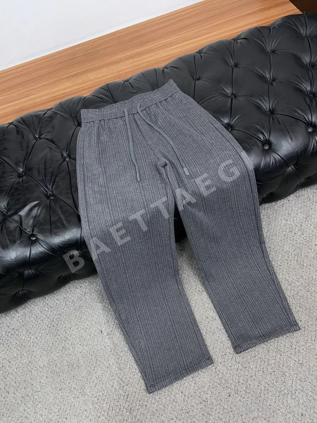 디올 스트레치 캐주얼 남성 바지 상세 이미지 6