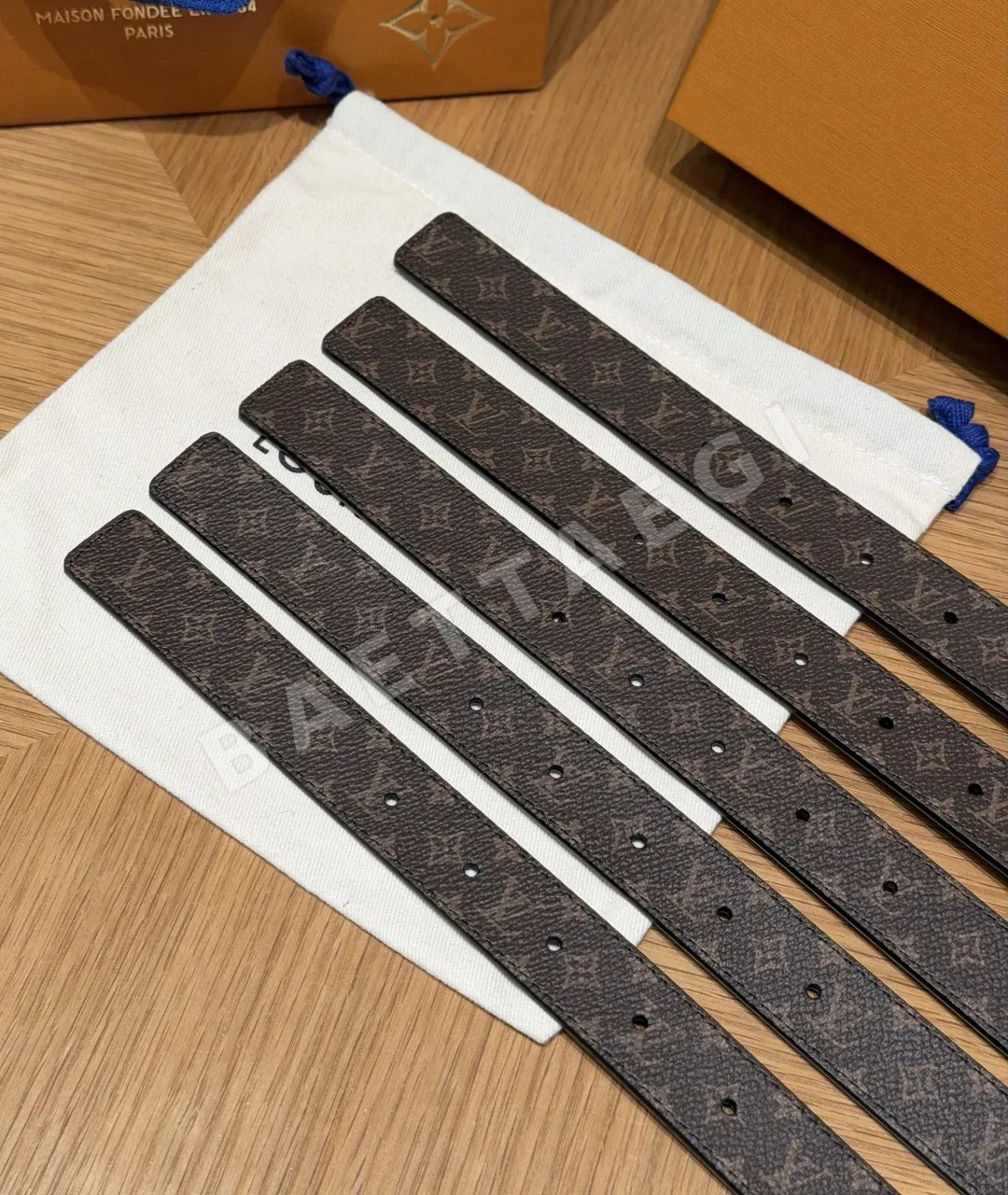 루이비통 모노그램 캔버스 리버시블 벨트 상세 이미지 4
