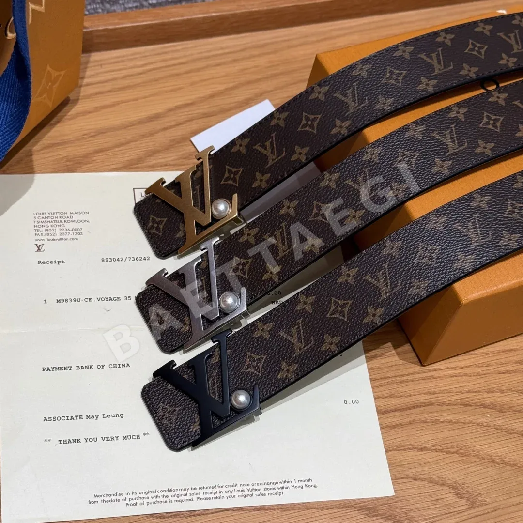 루이비통 LV 이니셜 펄 40mm 리버시블 벨트 상세 이미지 5