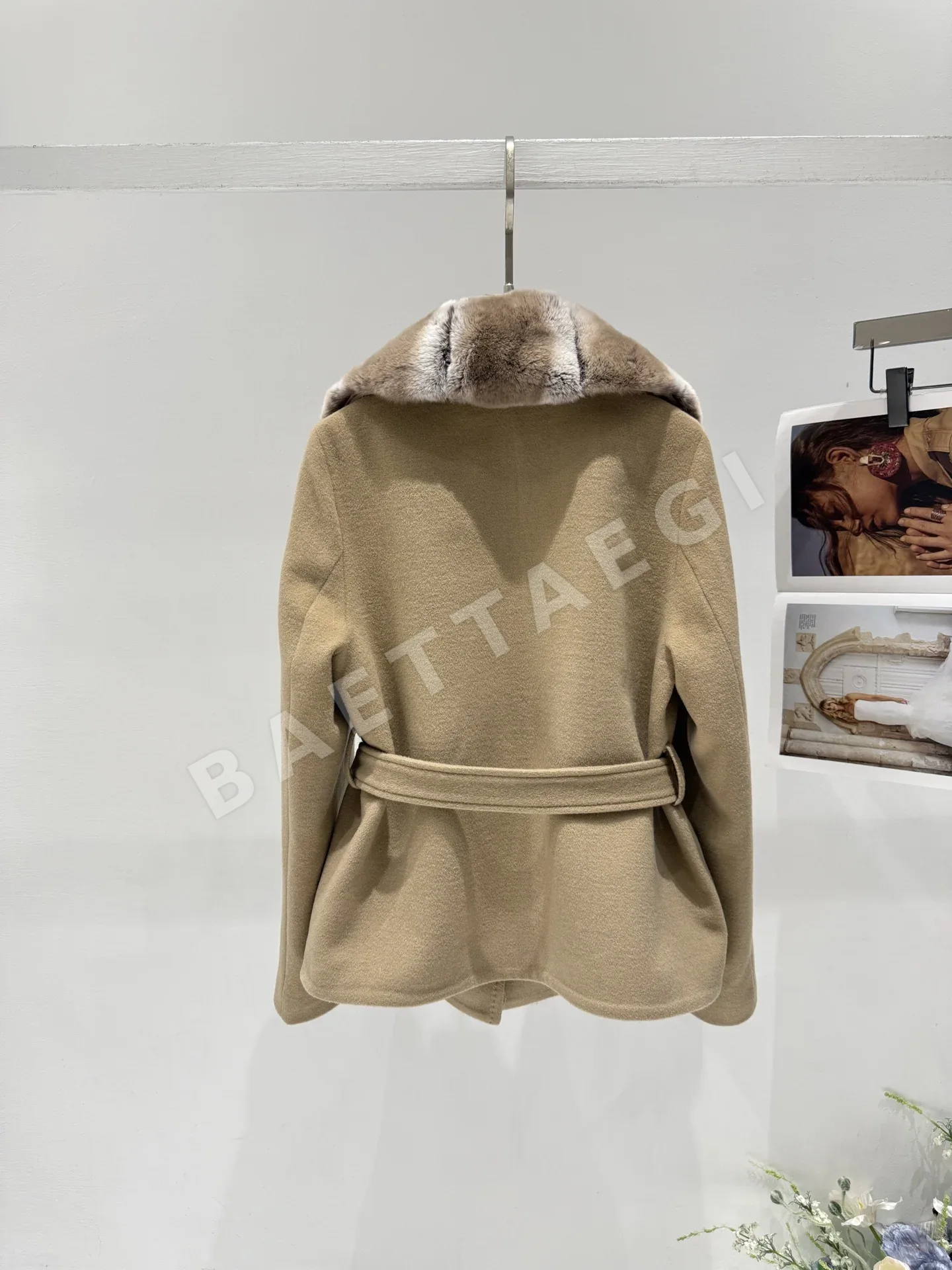 로로피아나 여우 모피 캐시미어 여성 자켓 상세 이미지 8