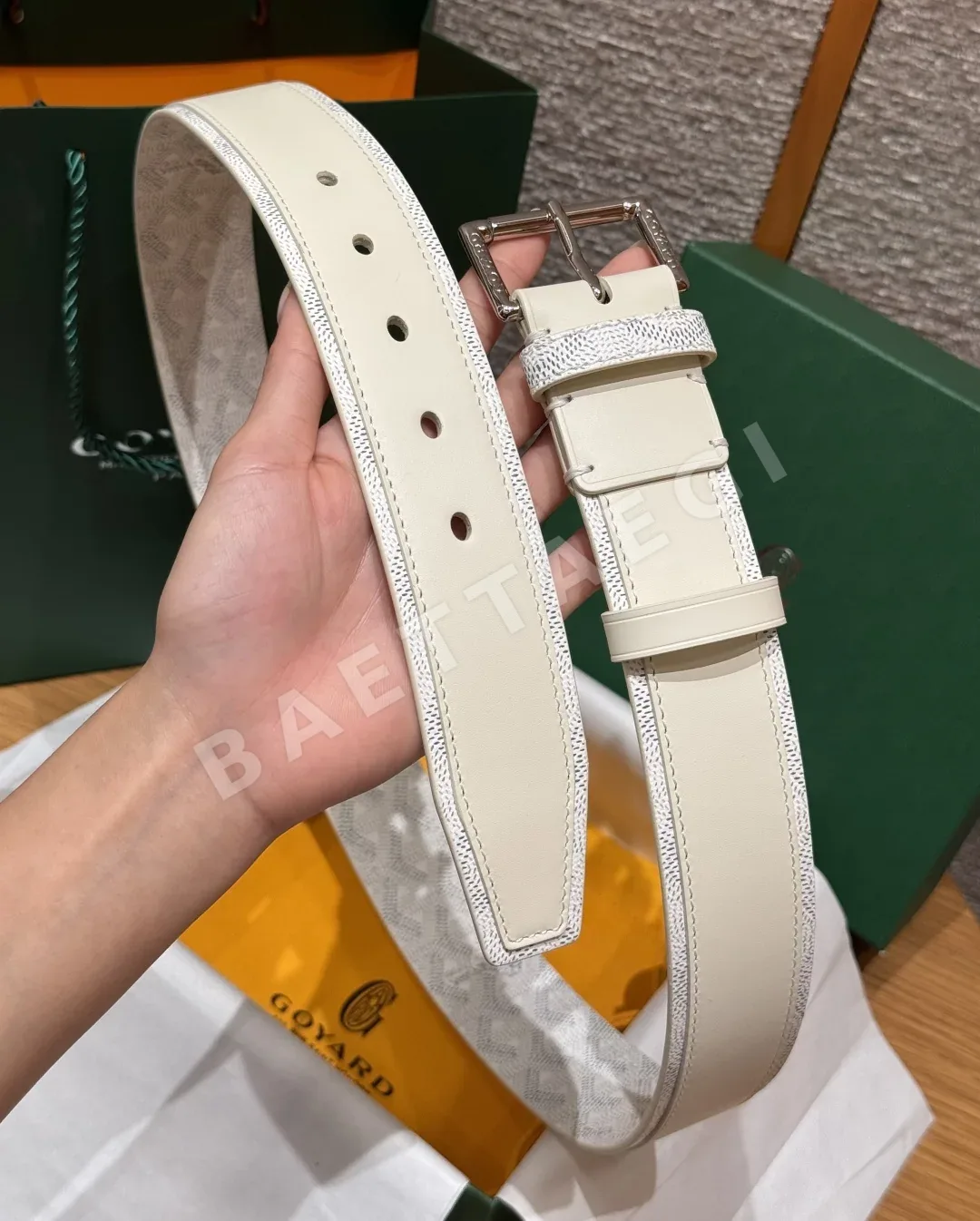 고야드 플로리다 롤러 버클 벨트 상세 이미지 5