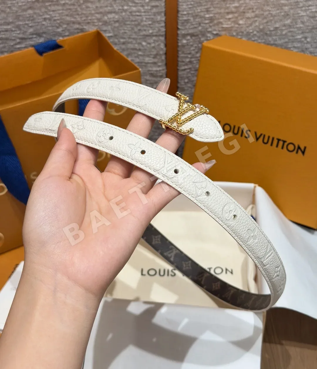 루이비통 코르델리아 20mm 리버시블 벨트 상세 이미지 5