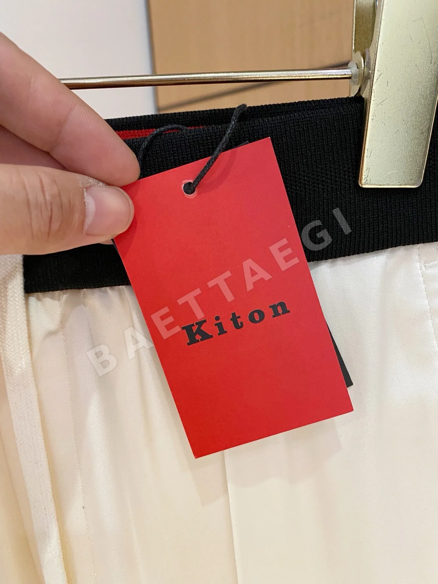 키톤 남성 린넨 바지 상세 이미지 7