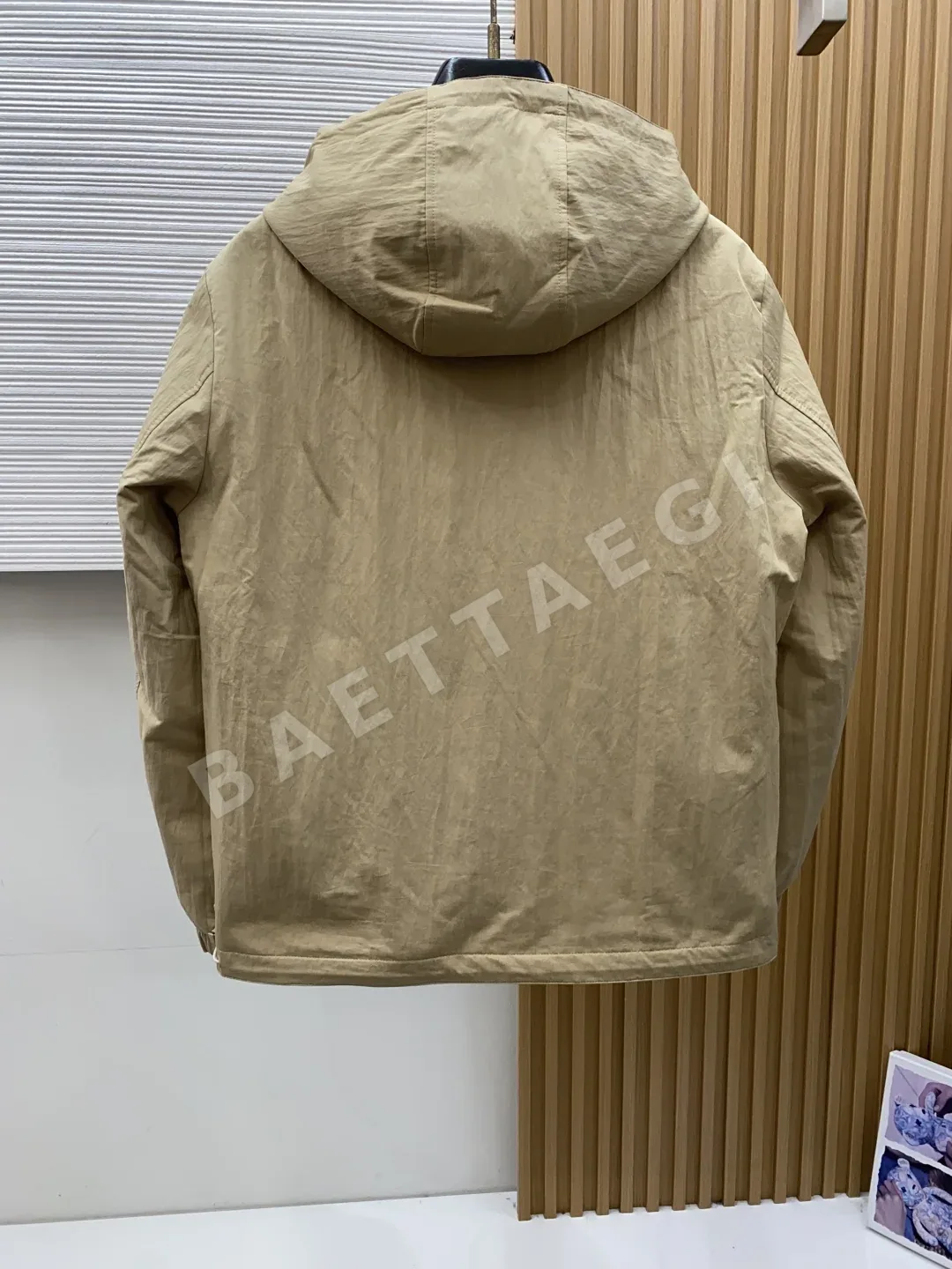 버버리 후드 리버시블 폴리에스터 자켓 상세 이미지 10