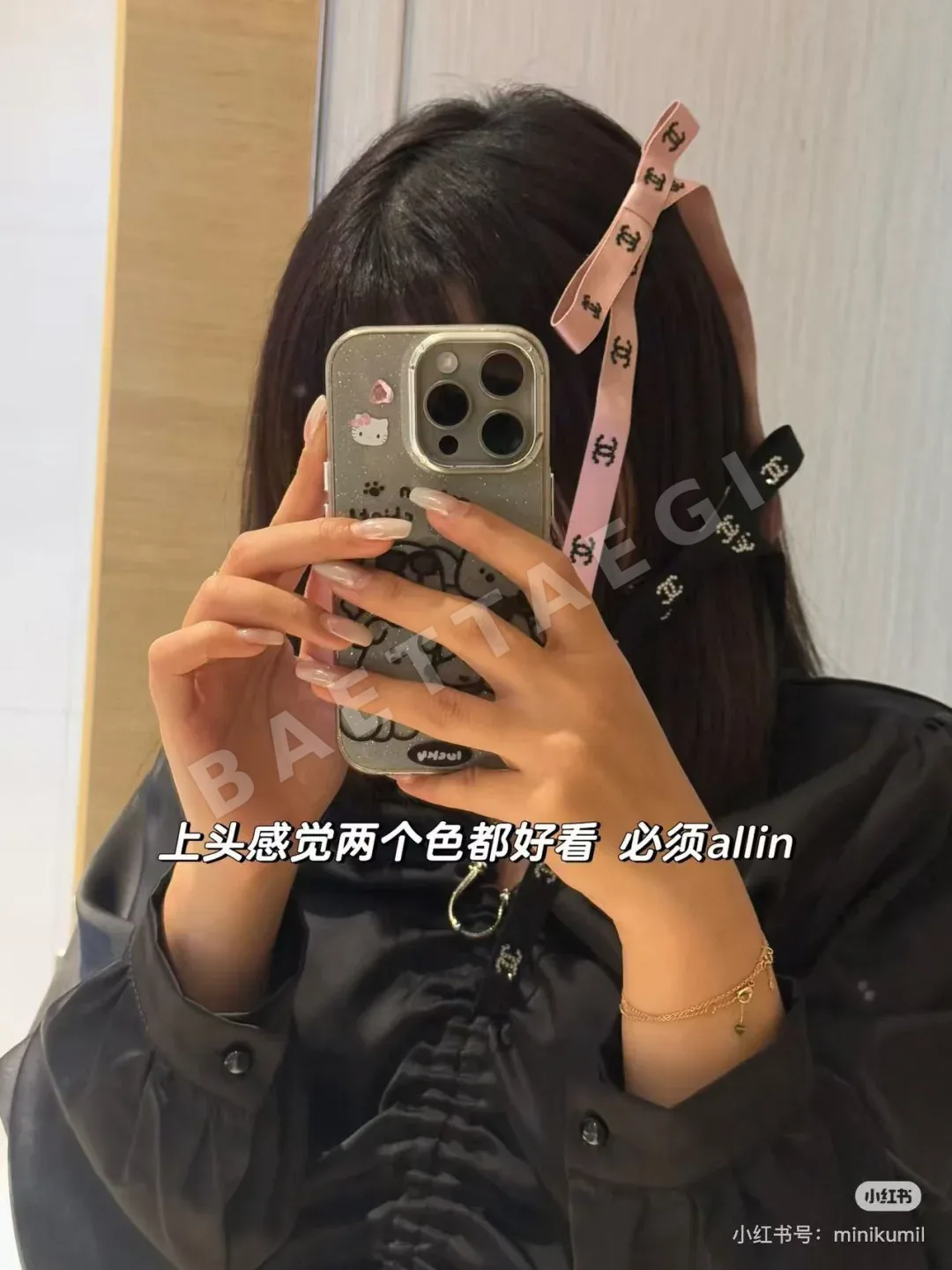샤넬 헤어 클립 상세 이미지 2