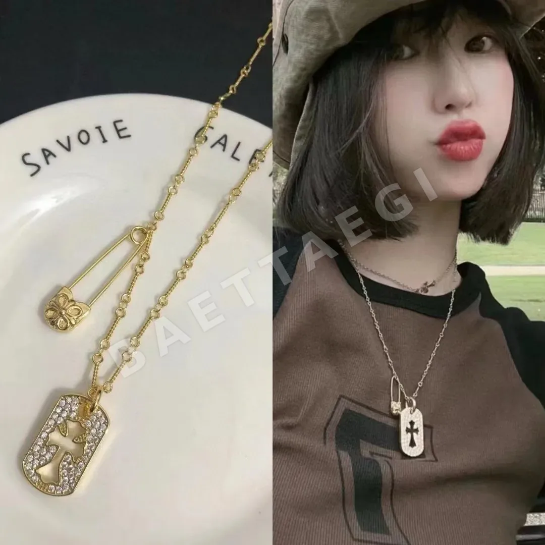 크롬하츠 대나무 펜던트 목걸이 125529