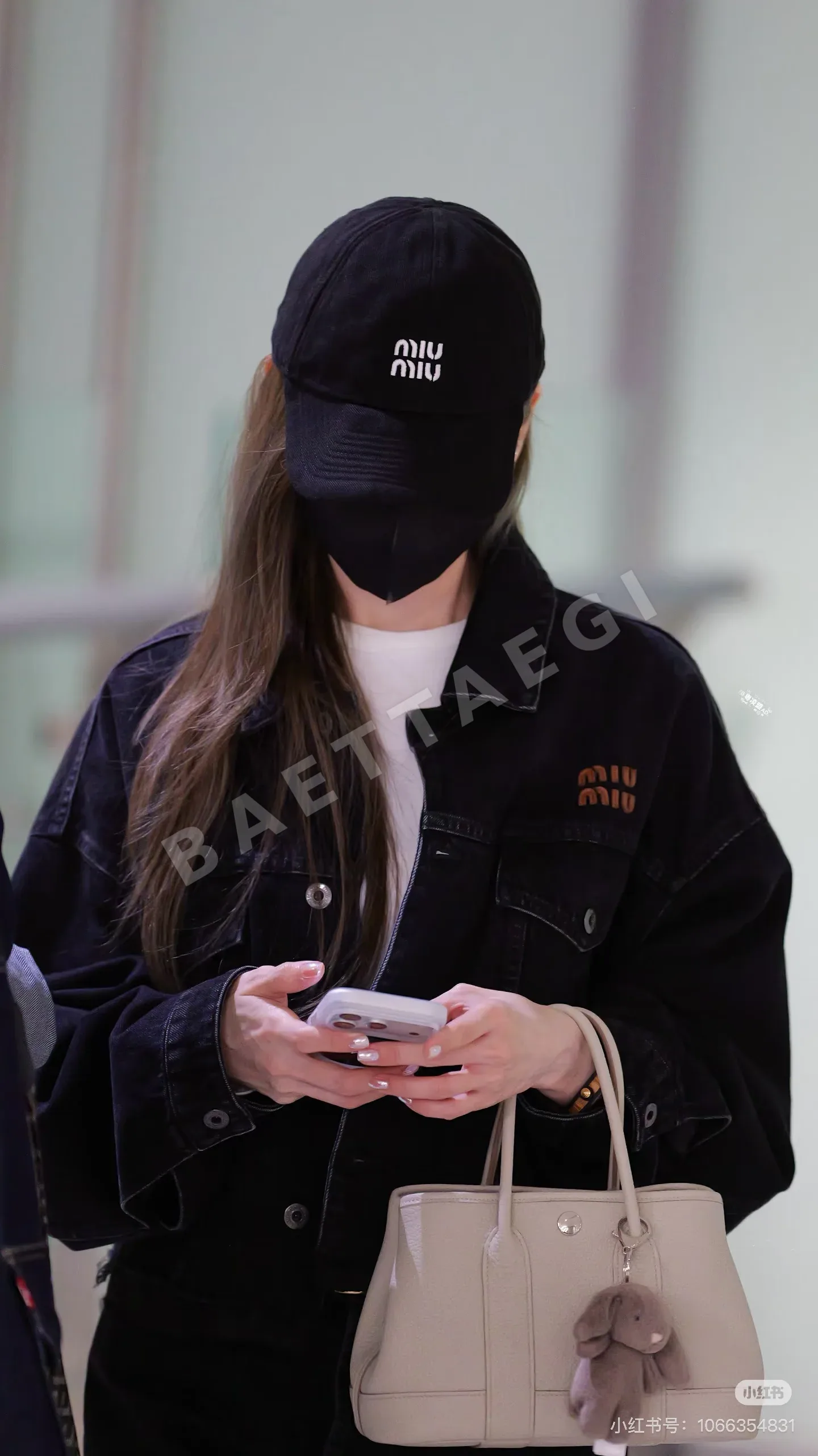 미우미우 패치워크 크롭 데님 자켓 상세 이미지 4