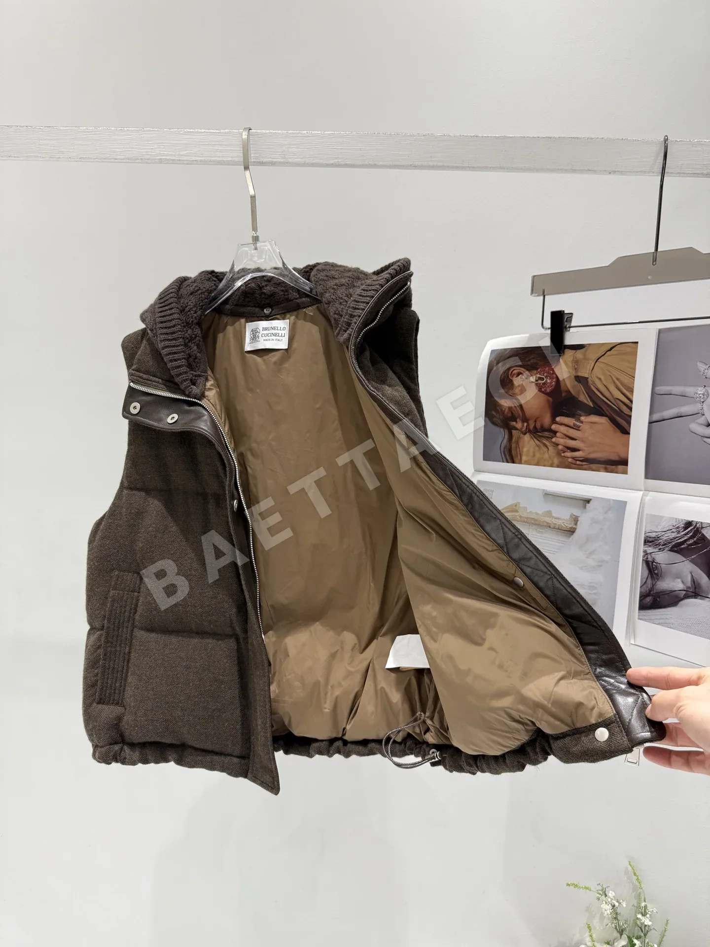 로로피아나 구스다운 여성 조끼 상세 이미지 7