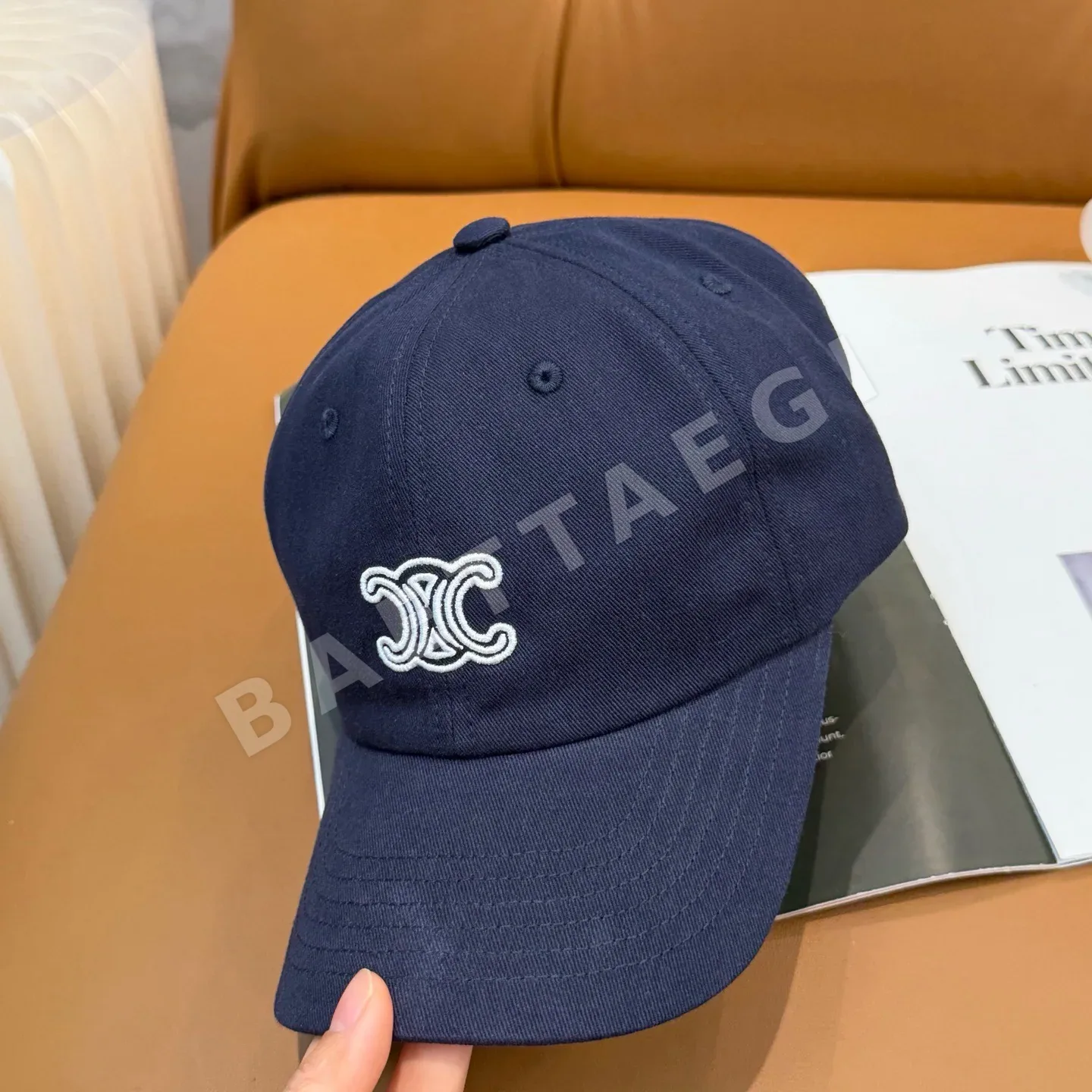 셀린느 레터링 베이스볼 캡 상세 이미지 3