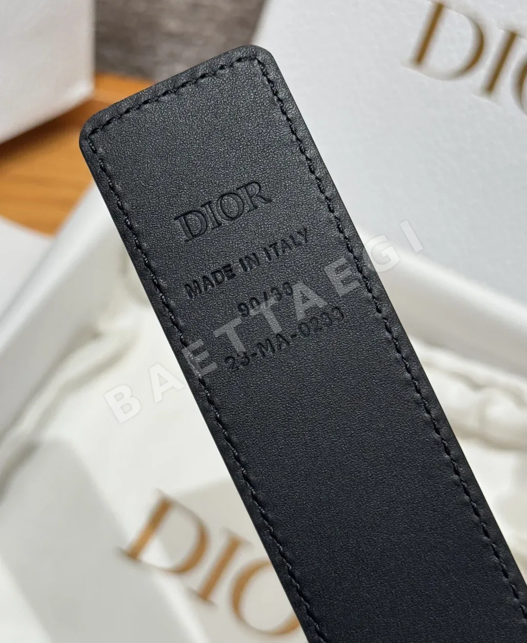 디올 JD300-CD 양면 35mm 리버시블 벨트 상세 이미지 9