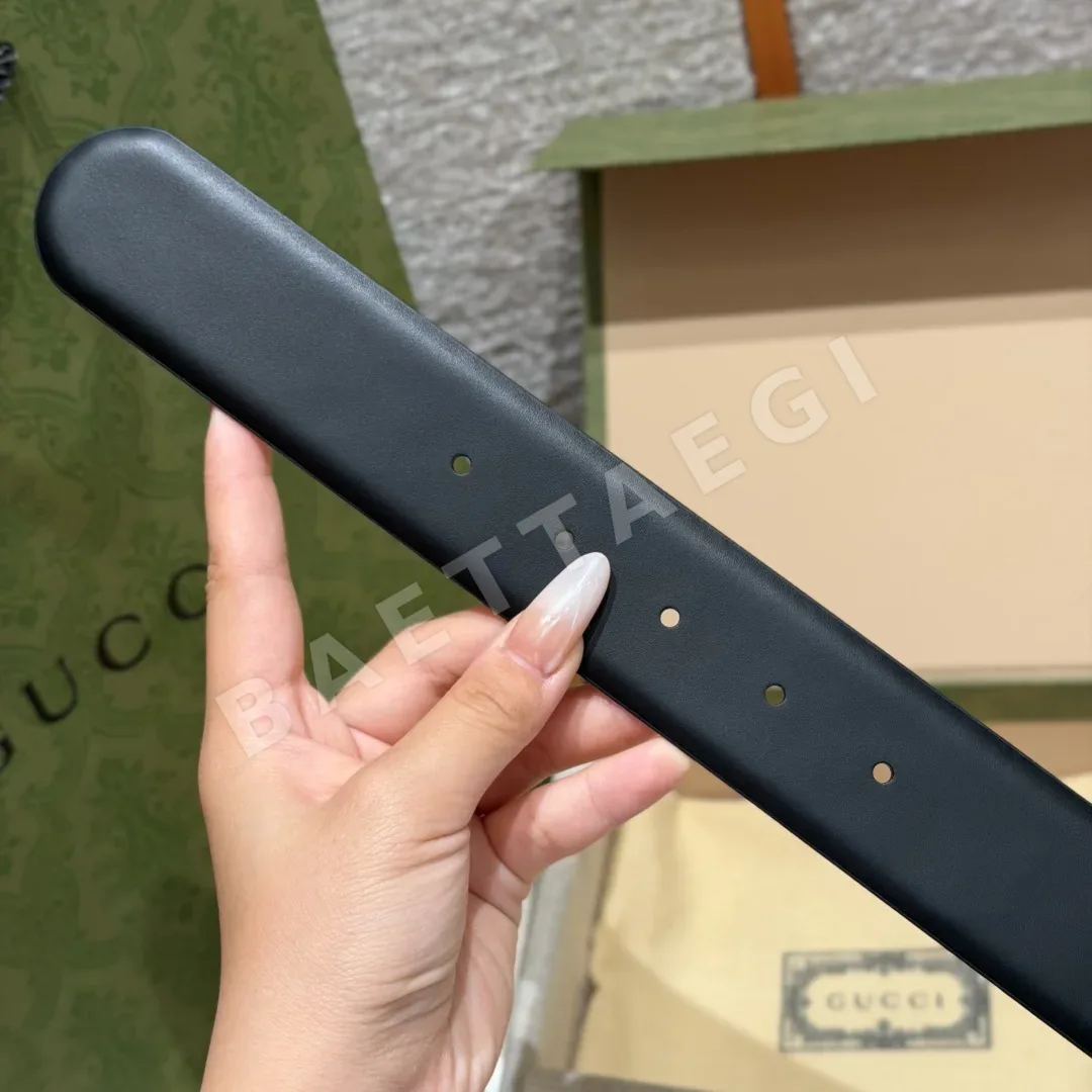 구찌 인터로킹 G 가죽 벨트 40mm 상세 이미지 7