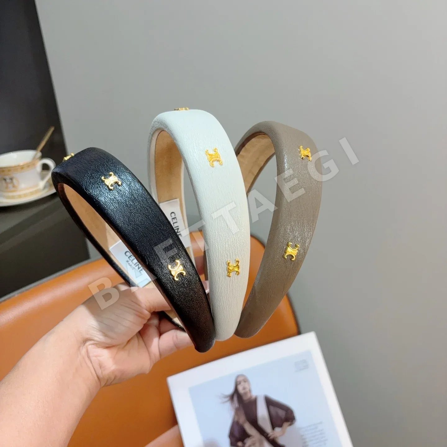 셀린느 램스킨 헤드밴드 상세 이미지 9