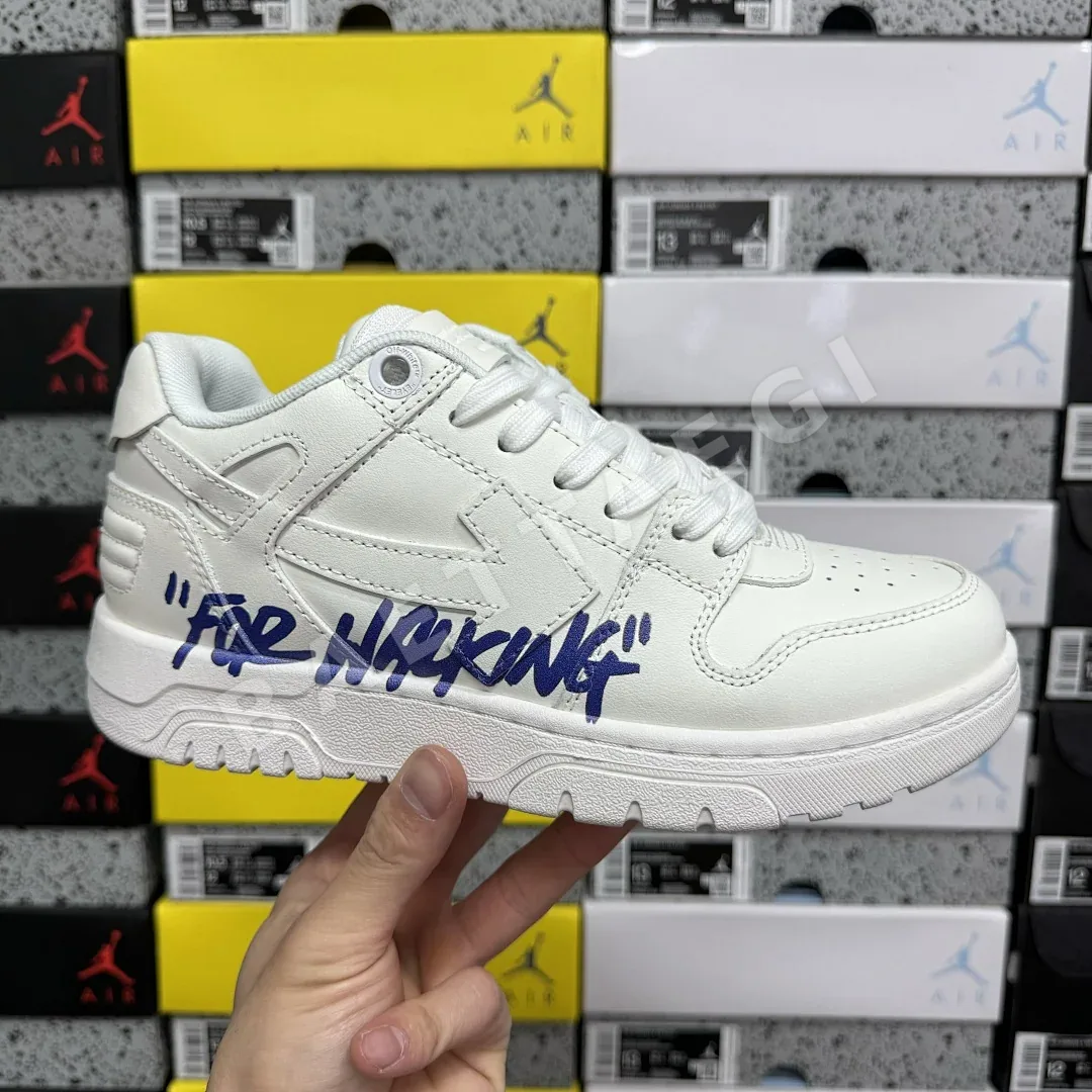 오프화이트 아웃 오브 오피스 OOO 202392 Off White Out Of Office OOO For Walking Low Tops