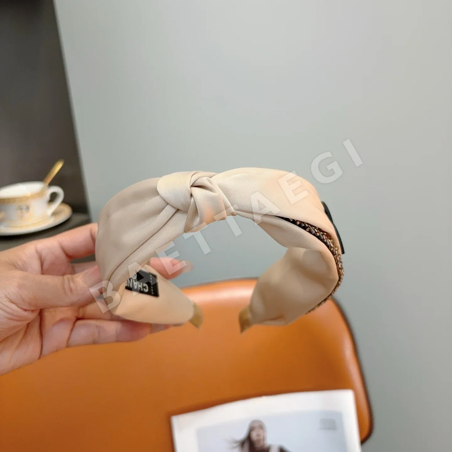 샤넬 레터 헤어밴드 악세사리 상세 이미지 5