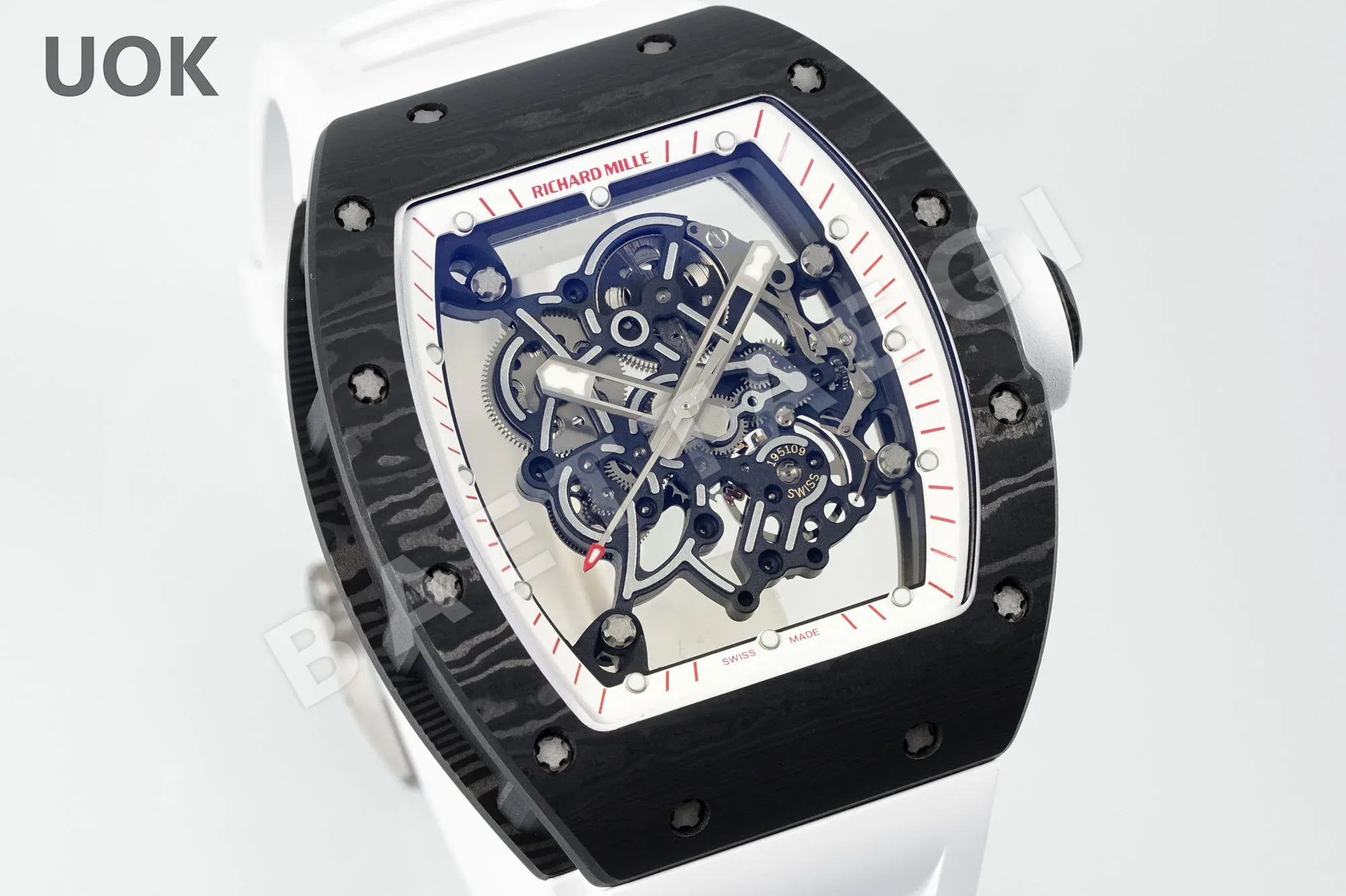 리차드밀 스켈레톤 RMUL 2 무브먼트 남성 시계 레플리카 44906 Richard Mille 상세 이미지 2