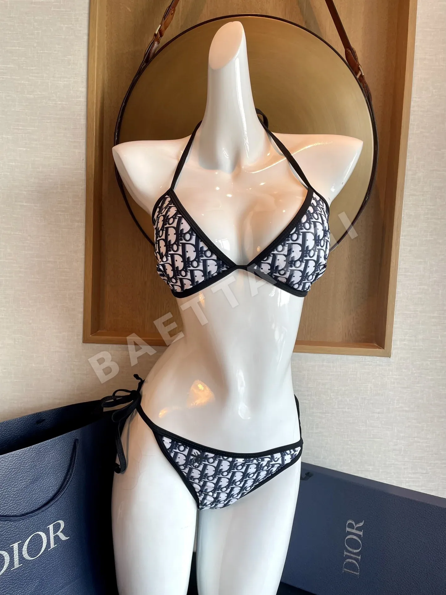 디올 여성 투피스 수영복 상세 이미지 3