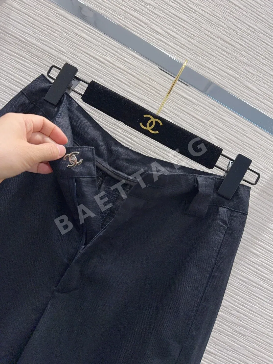 샤넬 린넨 여성 바지 상세 이미지 8