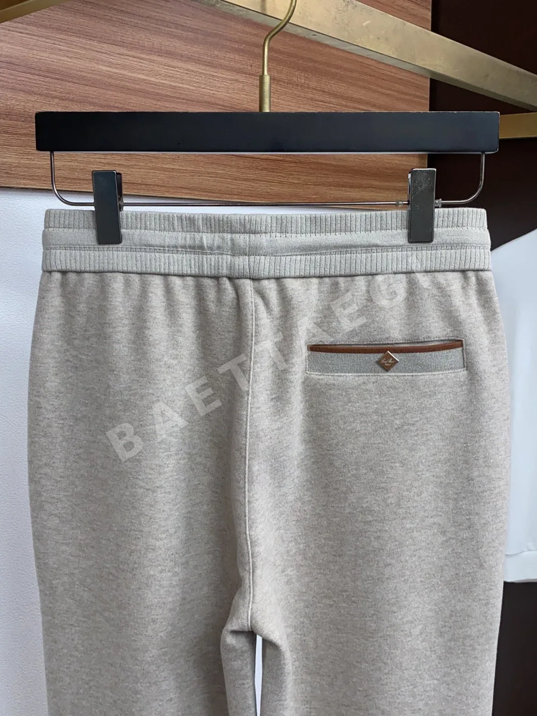 로로피아나 캐시미어 울 혼방 남성 스트레이트 바지 상세 이미지 9