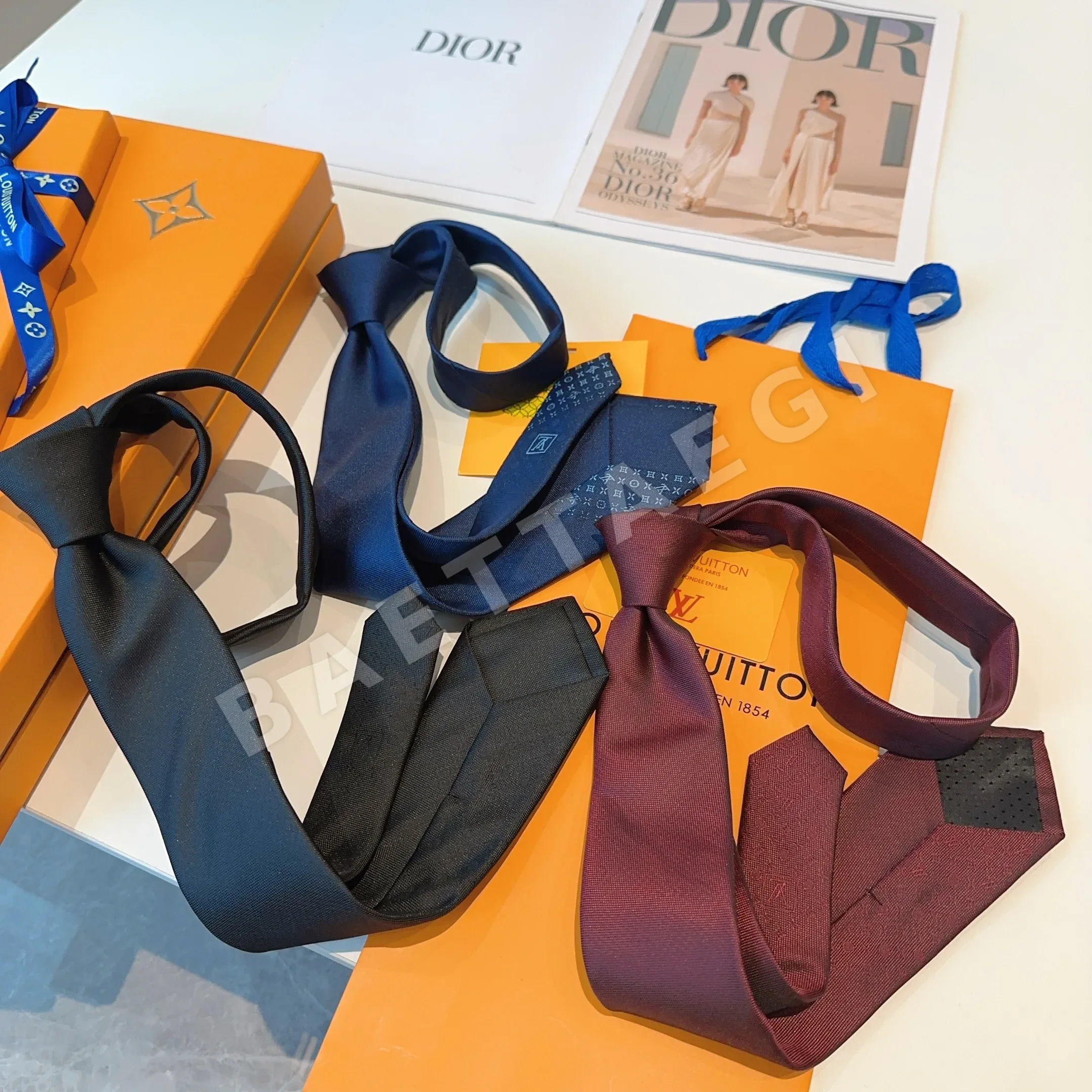 루이비통 넥타이 90019 Louis Vuitton Accessories 상세 이미지 10
