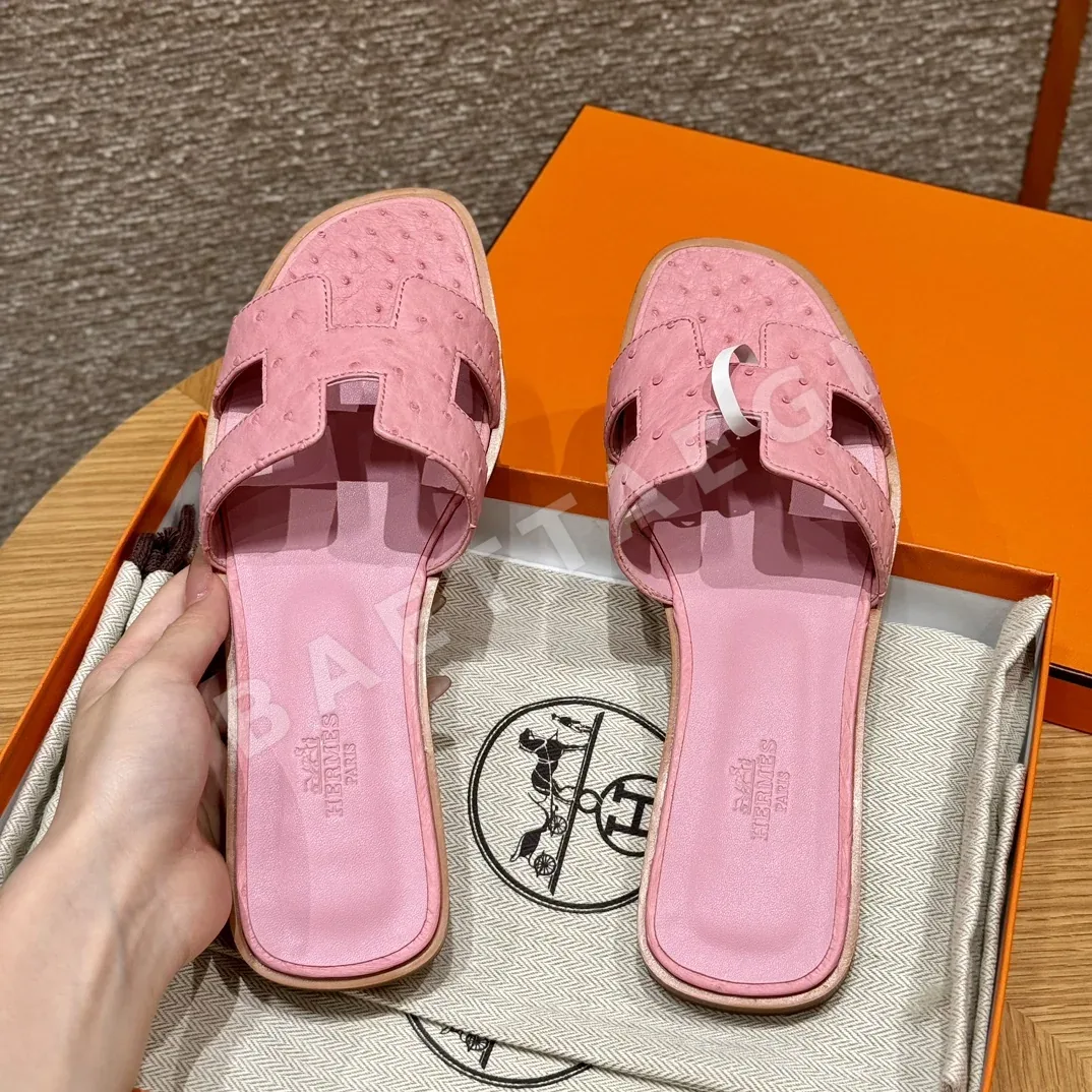 에르메스 오란 타조 가죽 샌달 상세 이미지 7