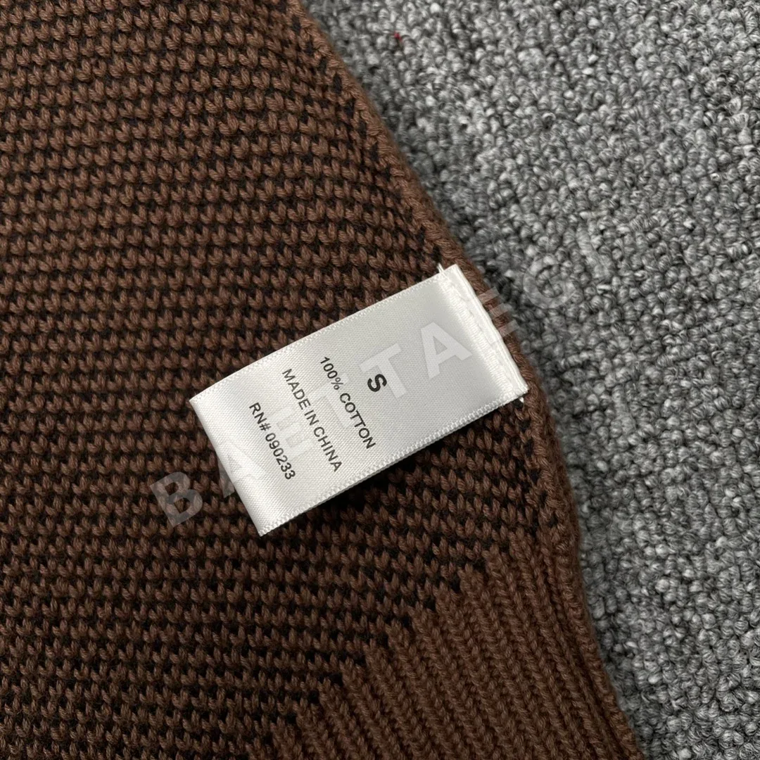 피어오브갓 브라운 에폭시 수지 긴팔 스웨터 상세 이미지 9