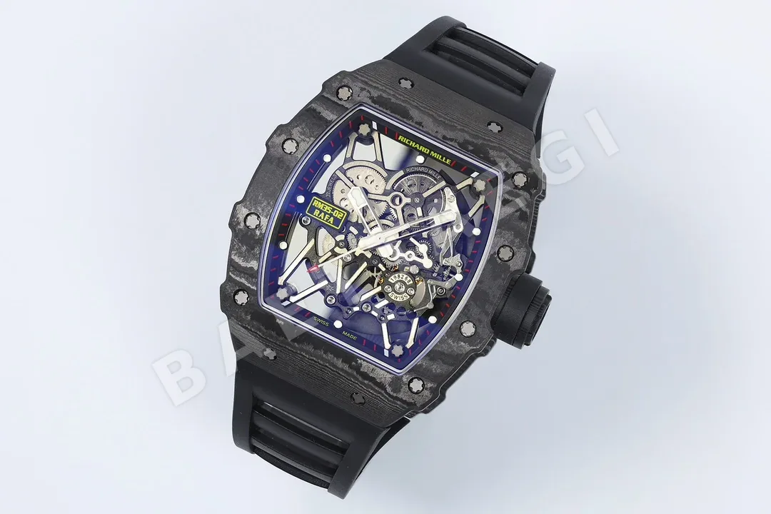 리차드밀 화이트 TPT 카본 남성 시계 레플리카 44910 Richard Mille 상세 이미지 3