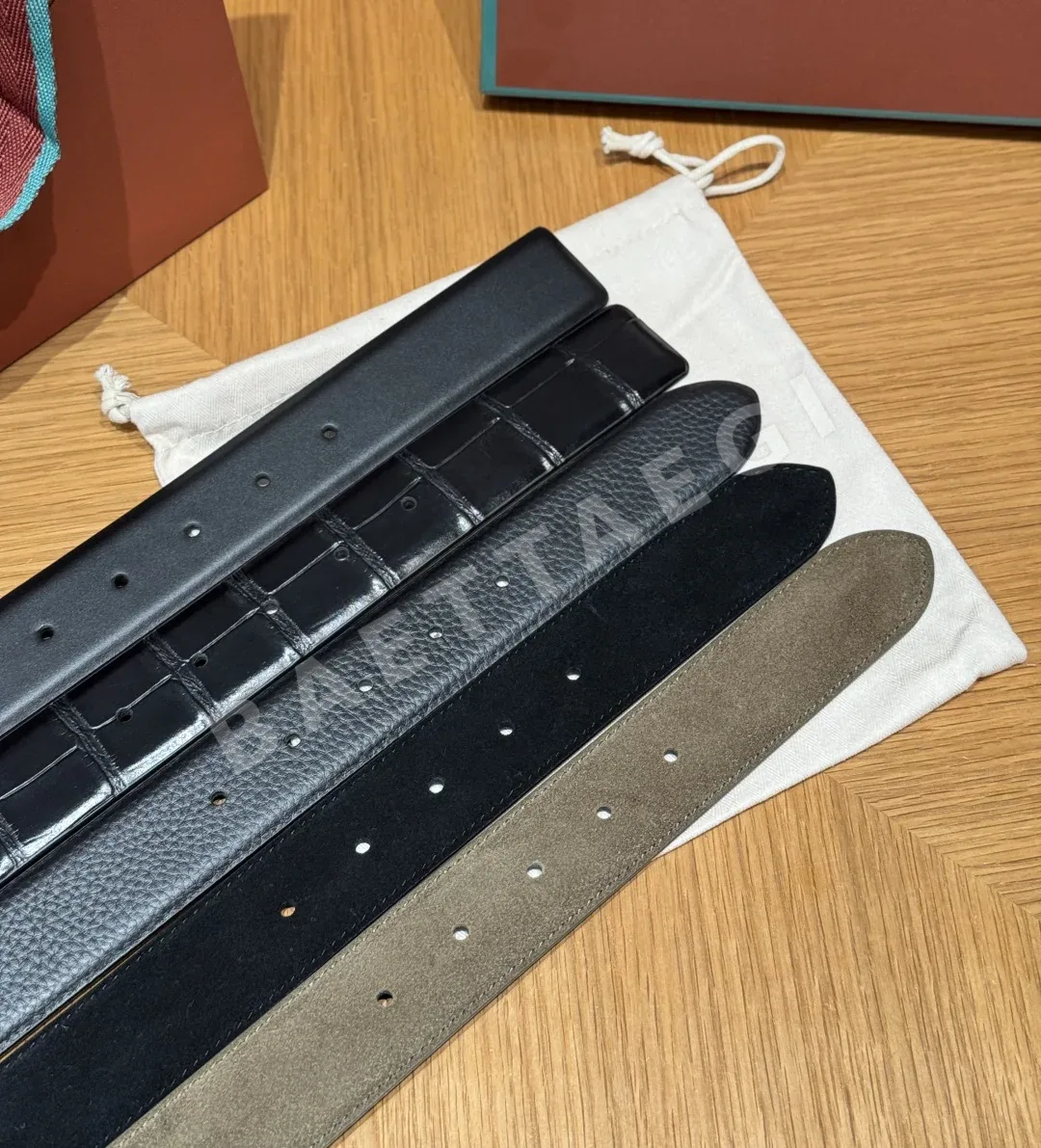 로로피아나 가죽 벨트 상세 이미지 7