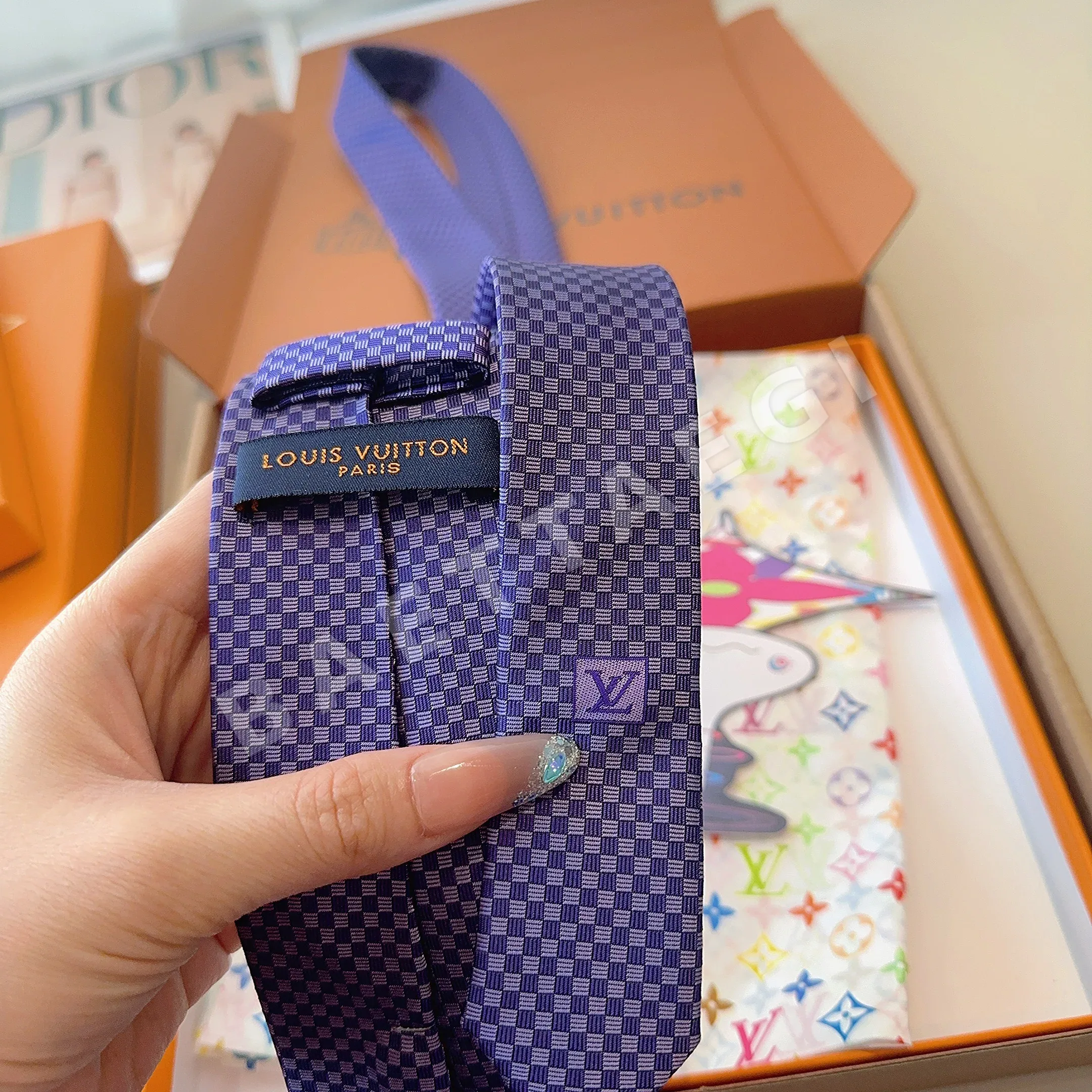 루이비통 넥타이 90007 Louis Vuitton Accessories 상세 이미지 15
