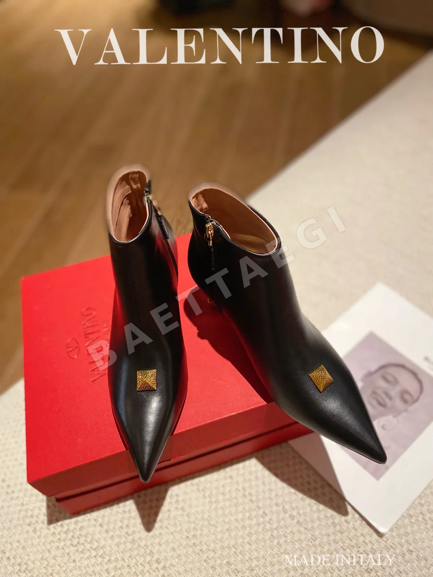 발렌티노 워렌 장식 부츠 24661