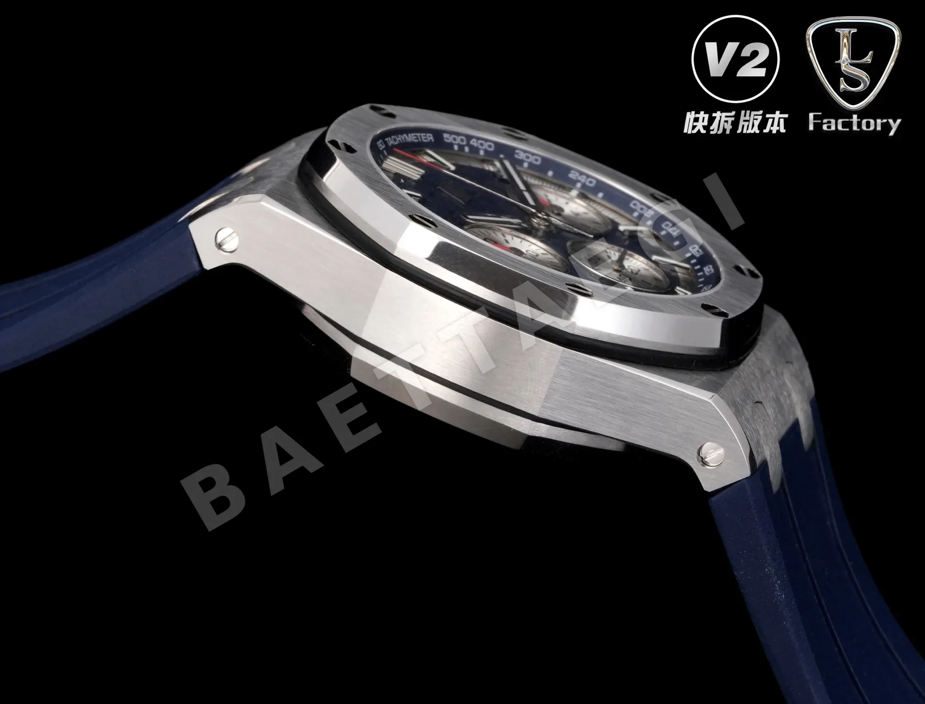 오데마피게 로얄오크 오프쇼어 43mm 스테인리스 스틸 시계 상세 이미지 7