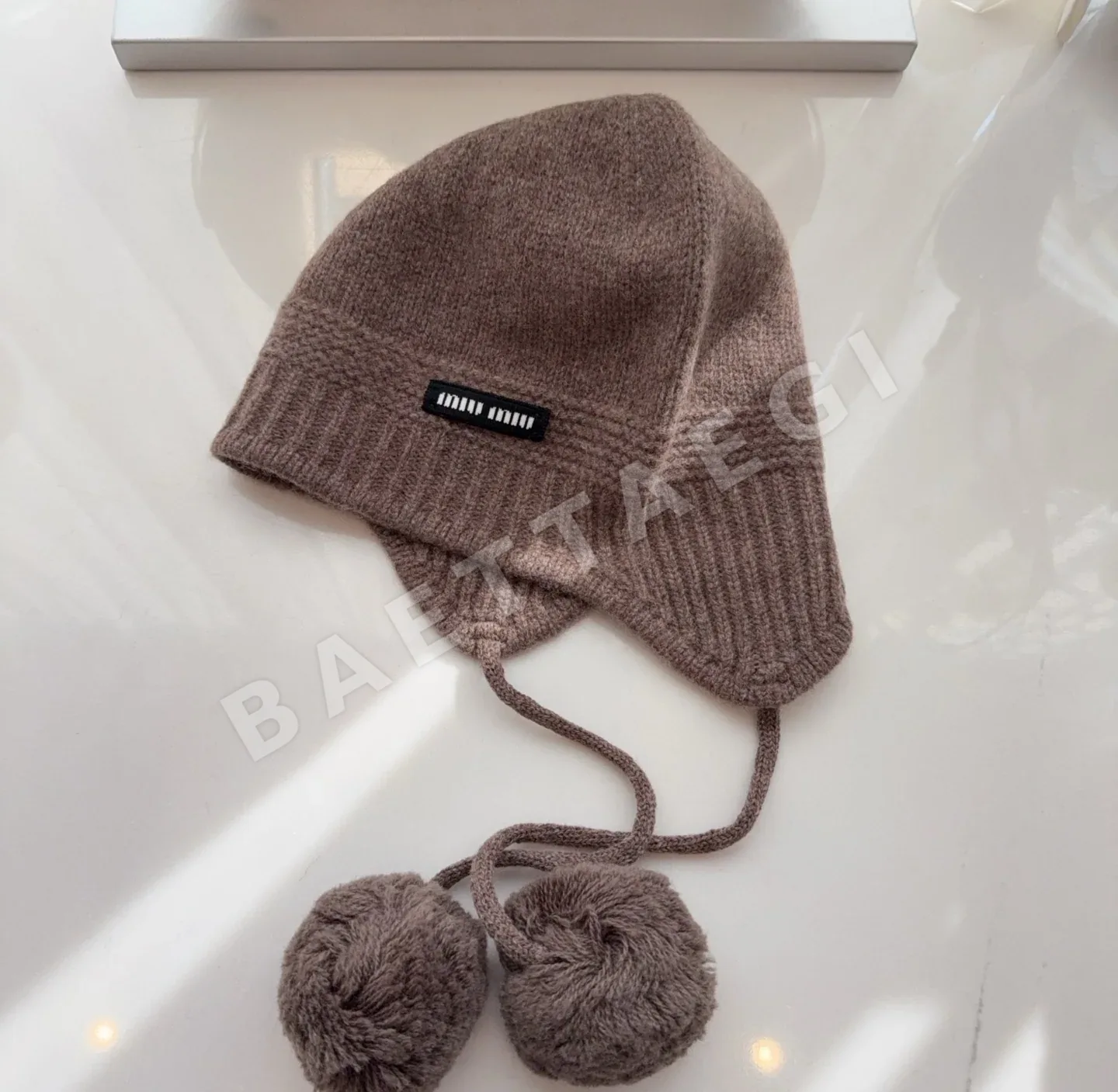 미우미우 모자 81393 Miu Miu Cap 상세 이미지 6